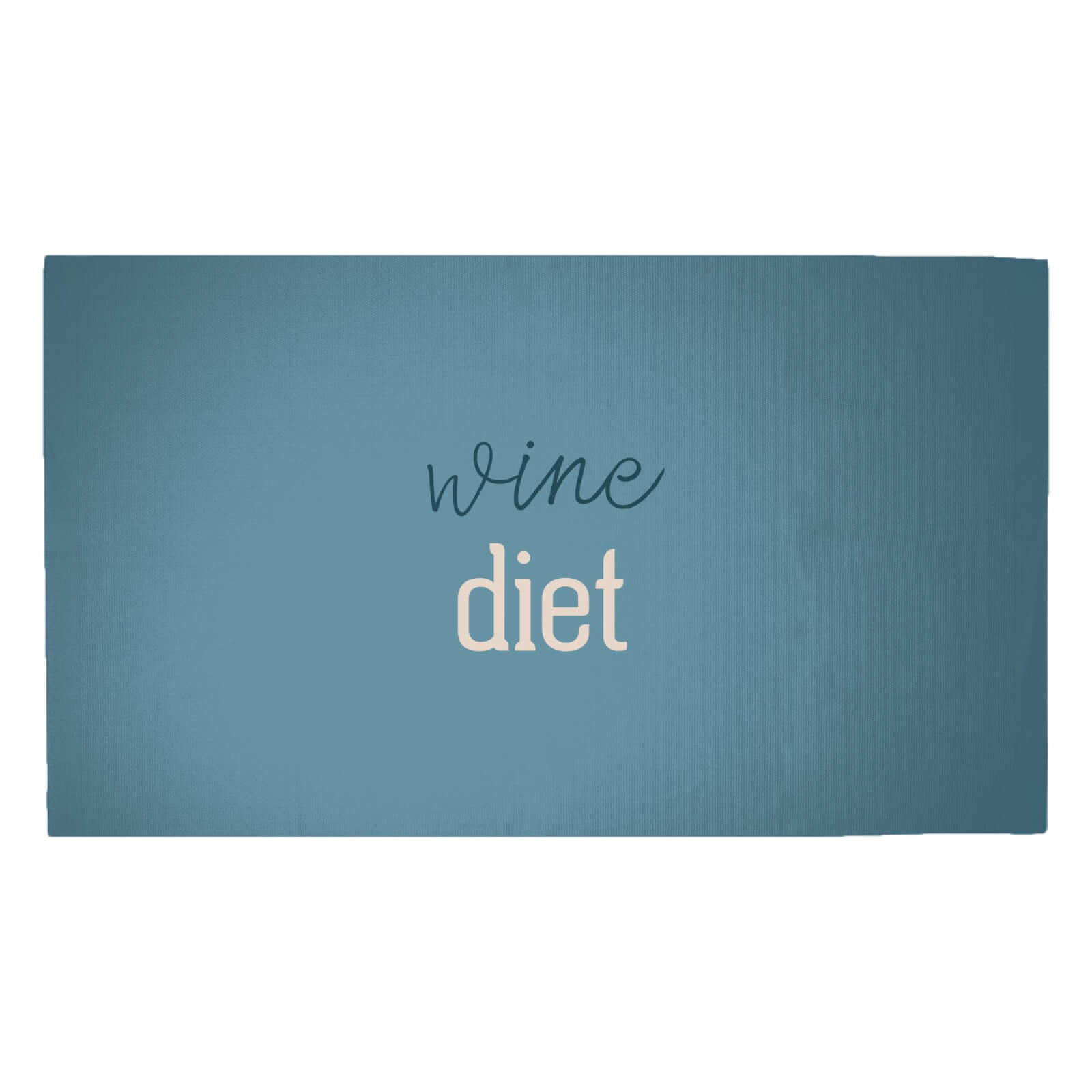 Wine Diet Woven Rug - Medium