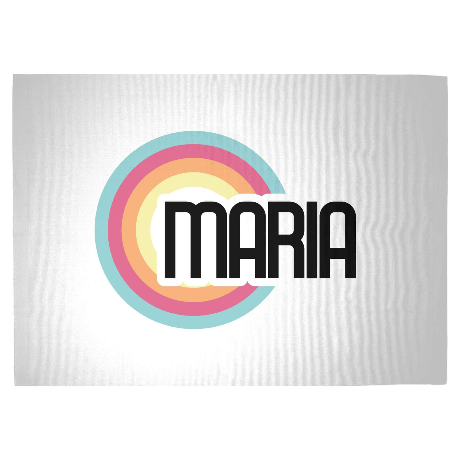 Maria Rainbow Woven Rug - Large