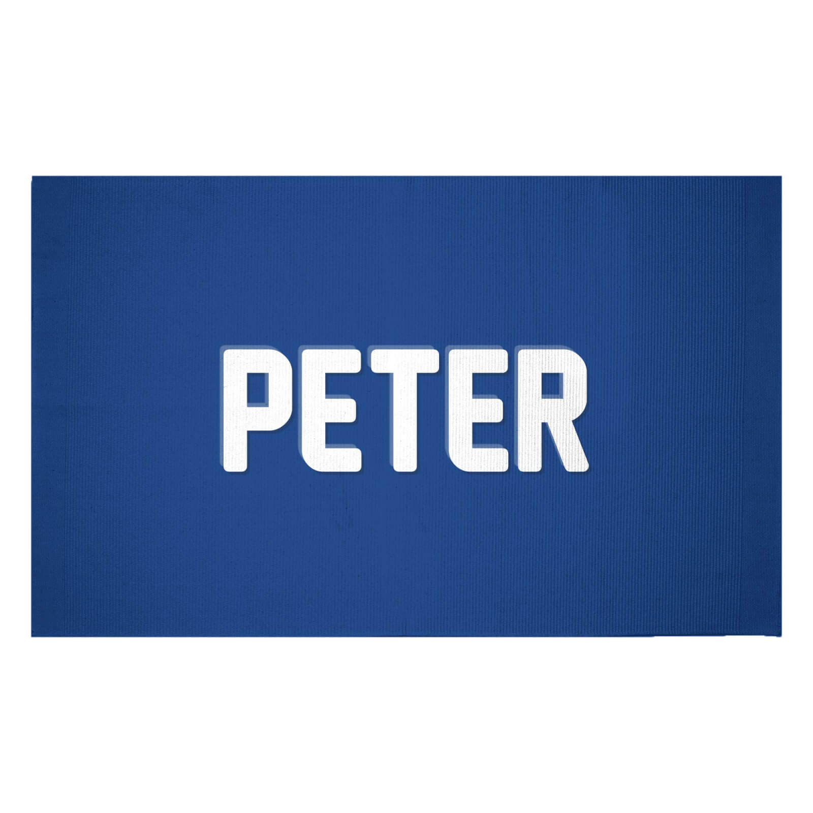Embossed Peter Woven Rug - Small