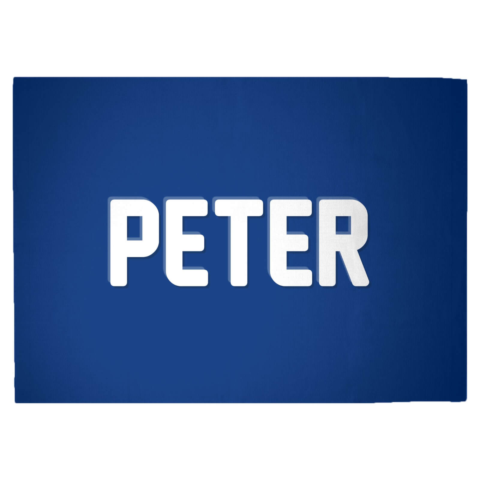 Embossed Peter Woven Rug - Large