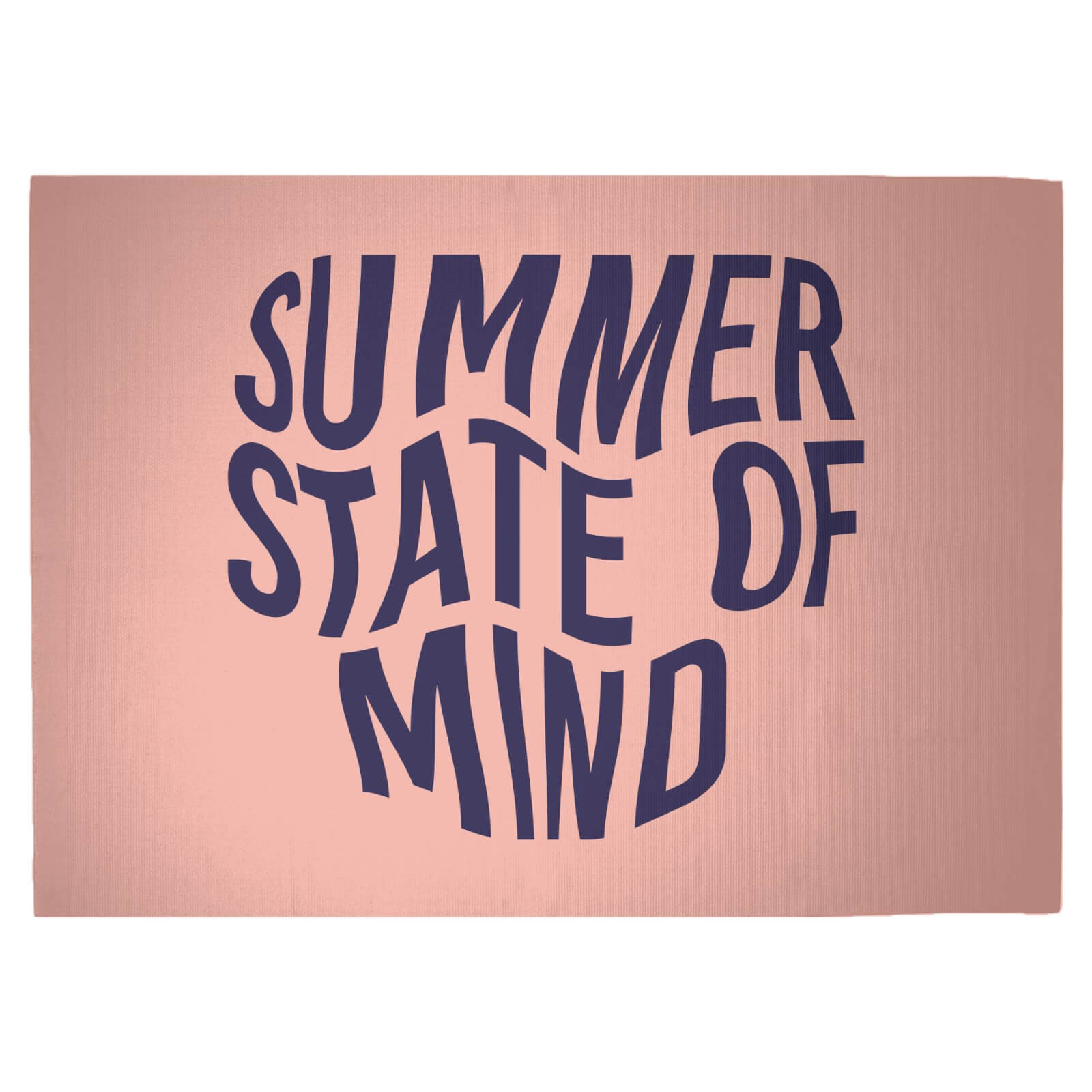 Summer State Of Mind Woven Rug - Large