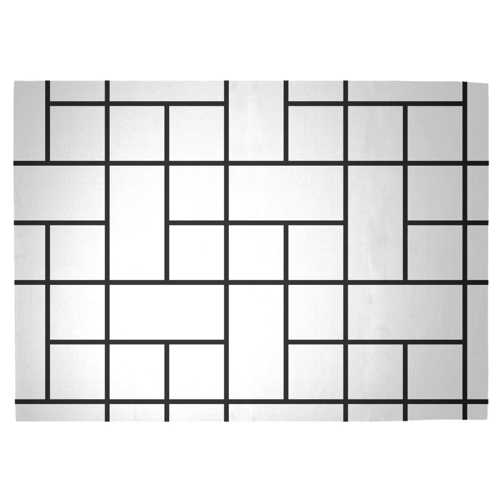 Tesselated Blocks Woven Rug - Large