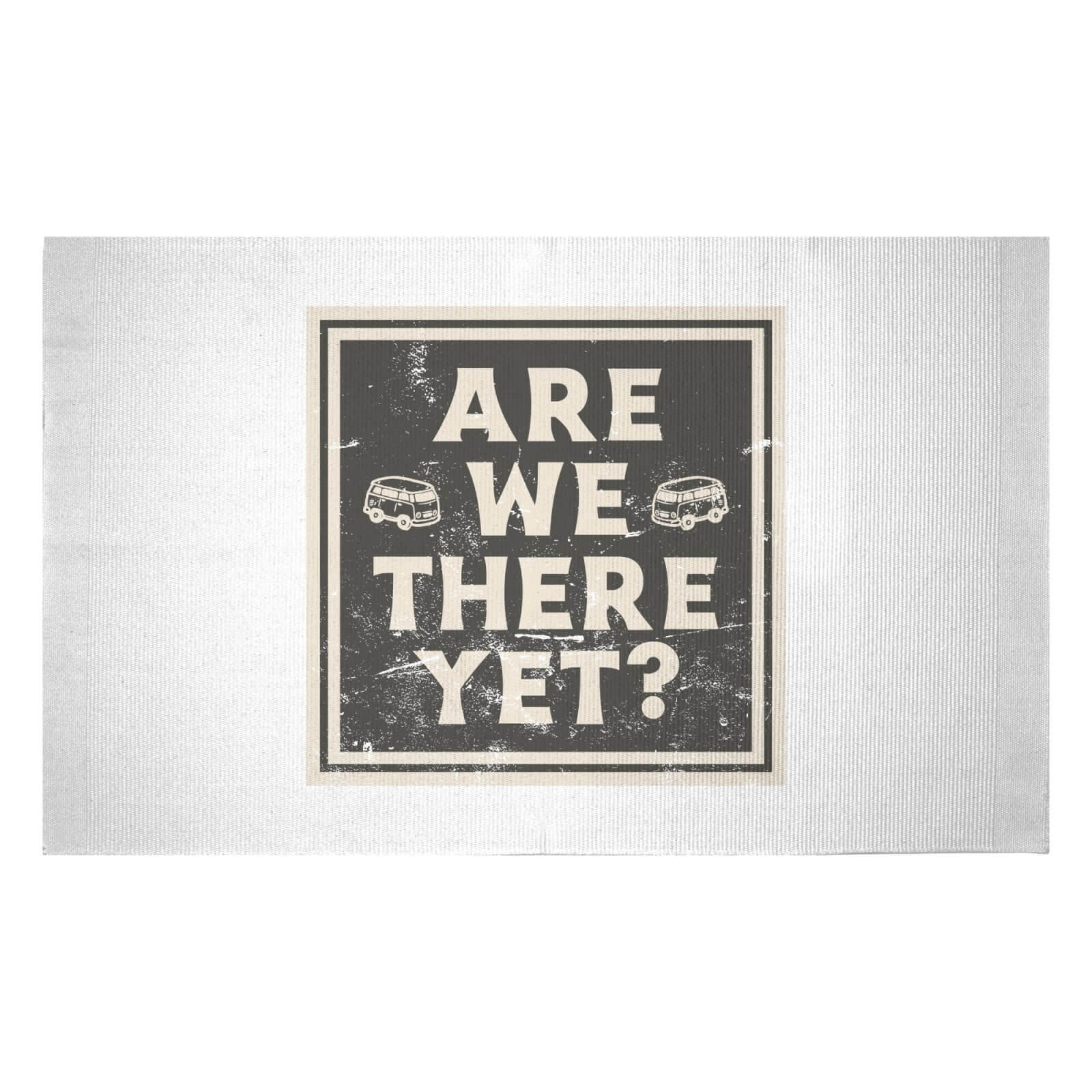 Are We There Yet? Woven Rug - Small