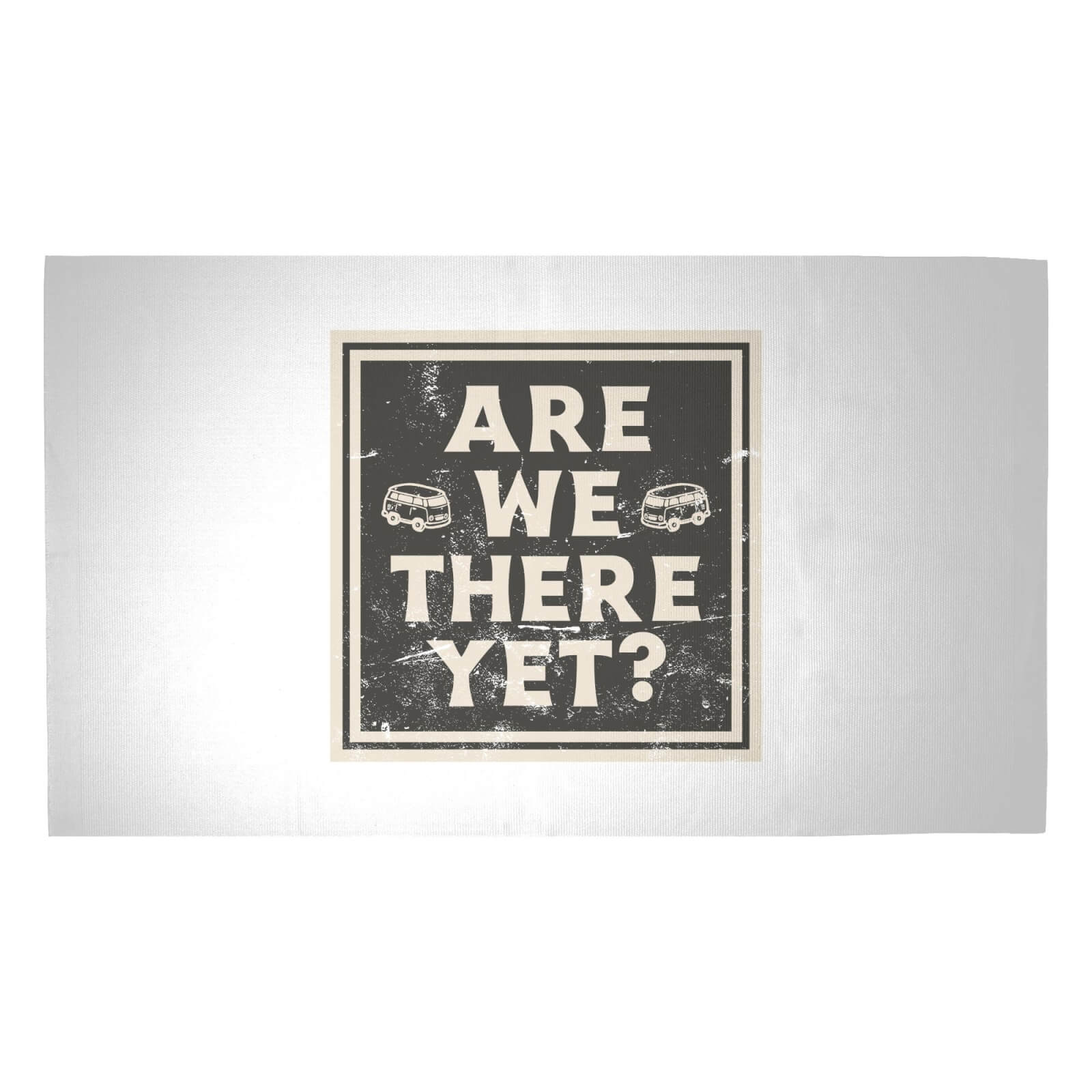 Are We There Yet? Woven Rug - Medium
