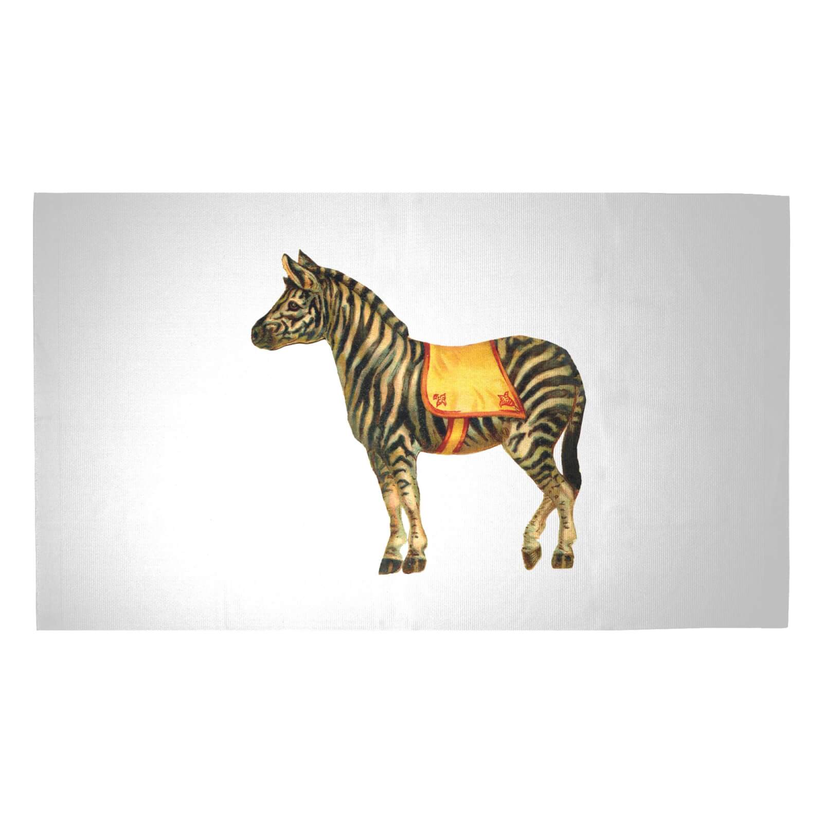 Circus Zebra Woven Rug - Medium