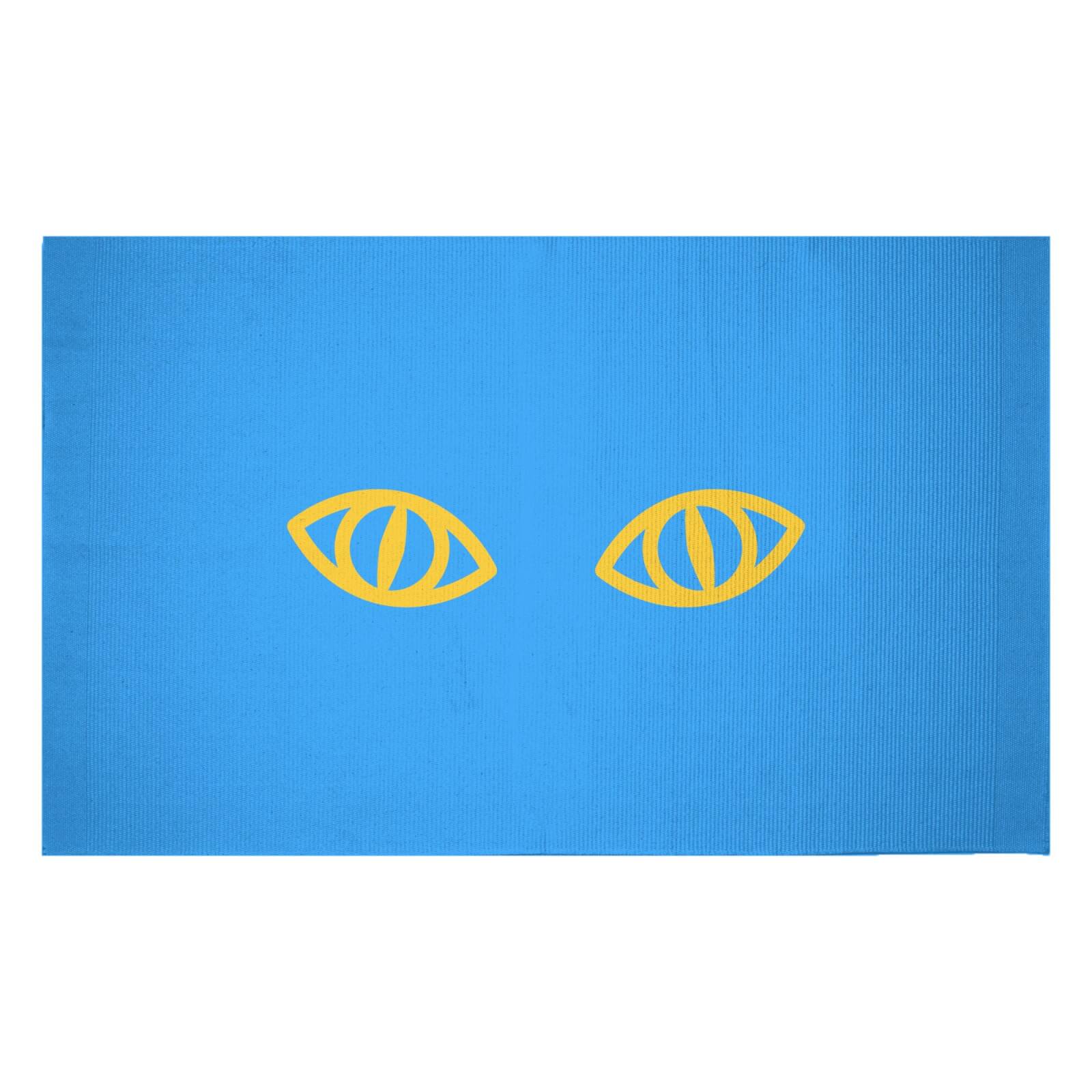 Cat Eyes Woven Rug - Small