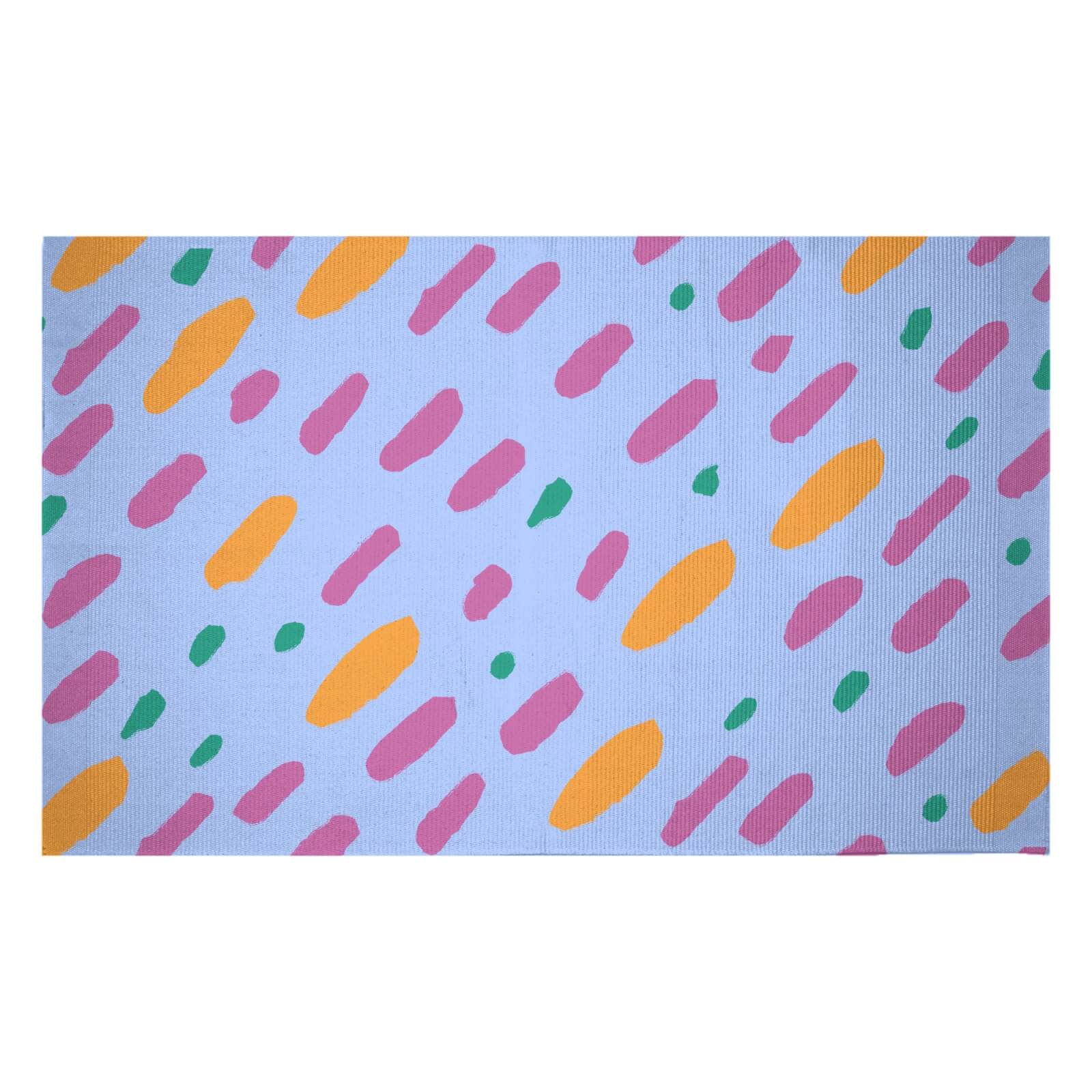 Multi Speckles Woven Rug - Small