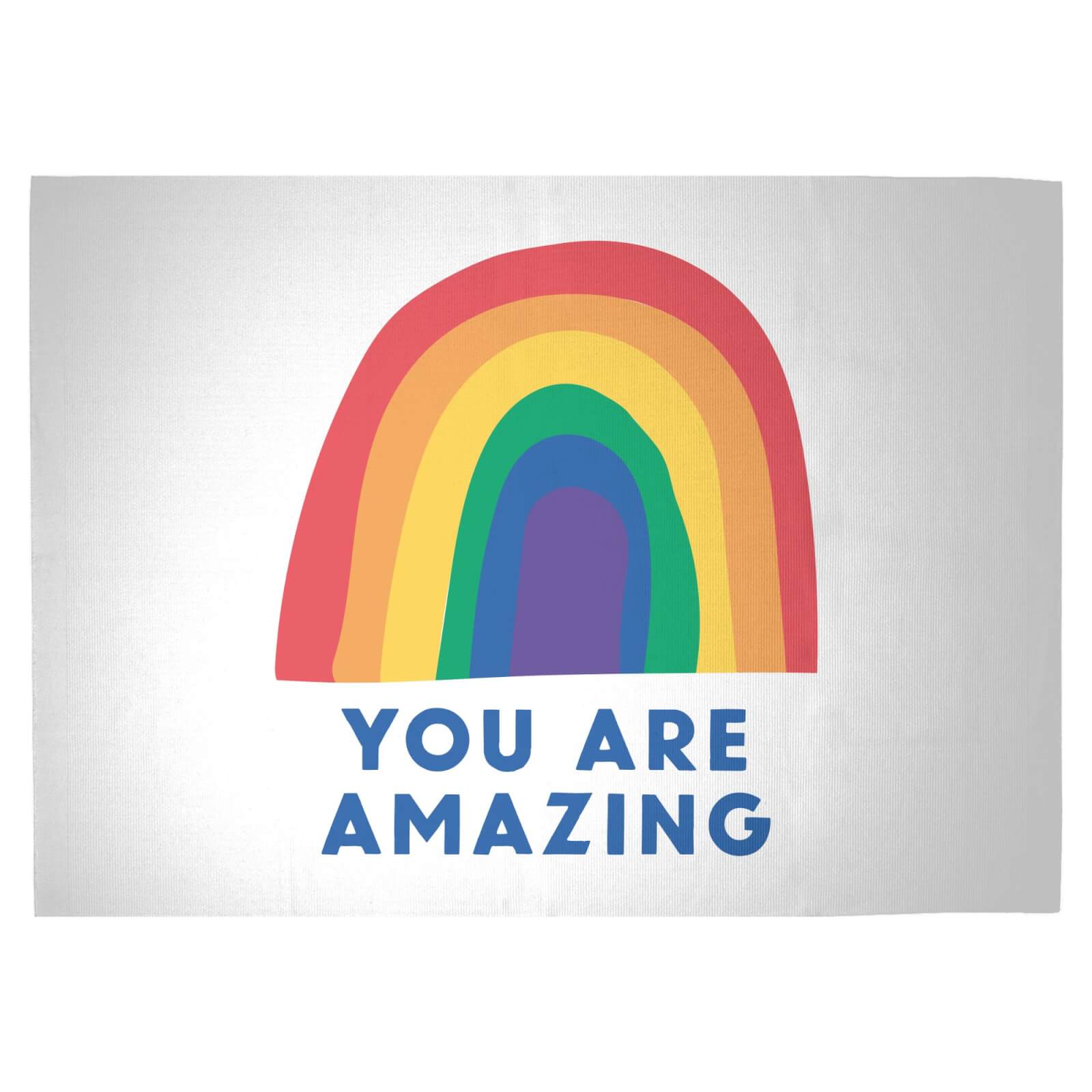 You Are Amazing Woven Rug - Large