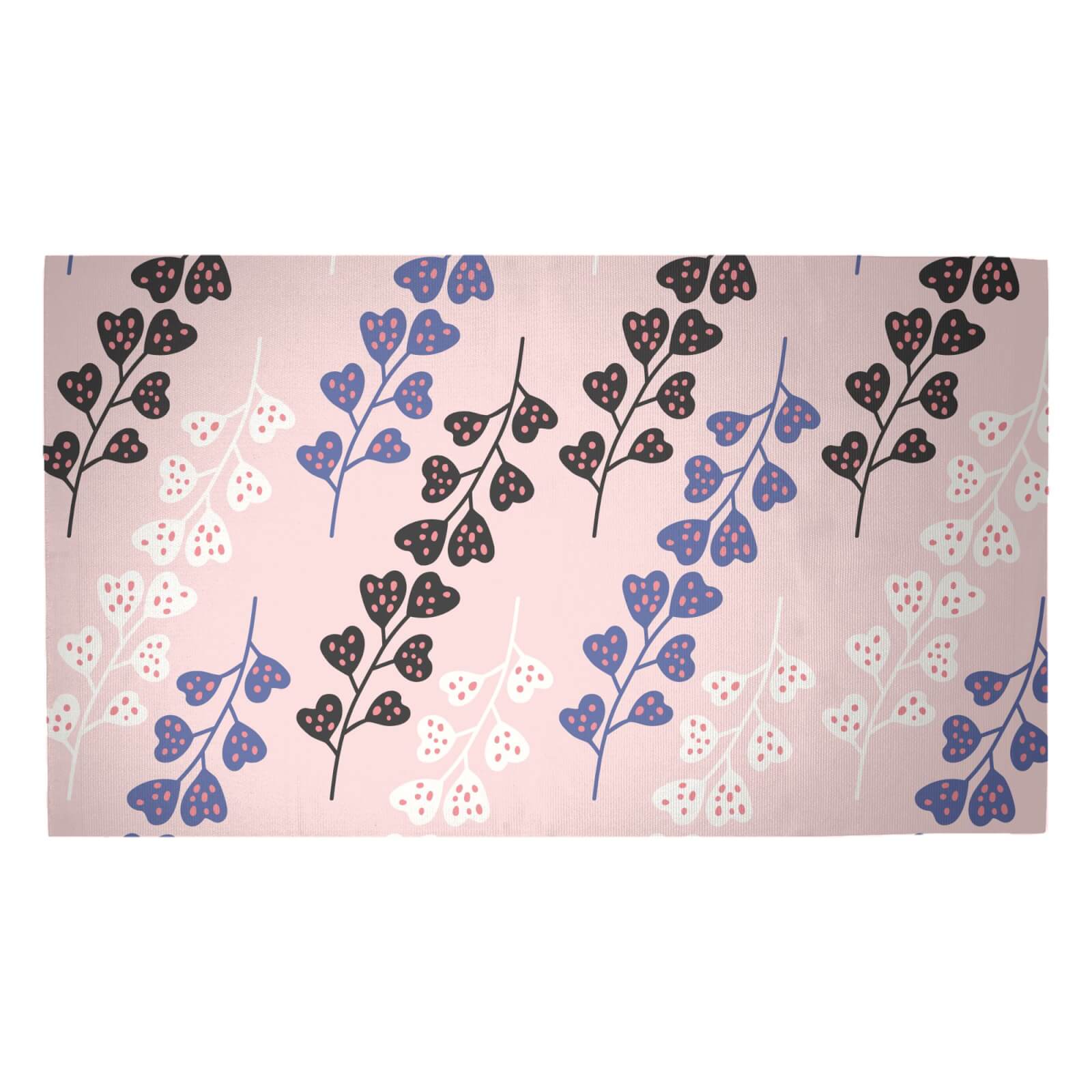 Pressed Flowes Woven Rug - Medium
