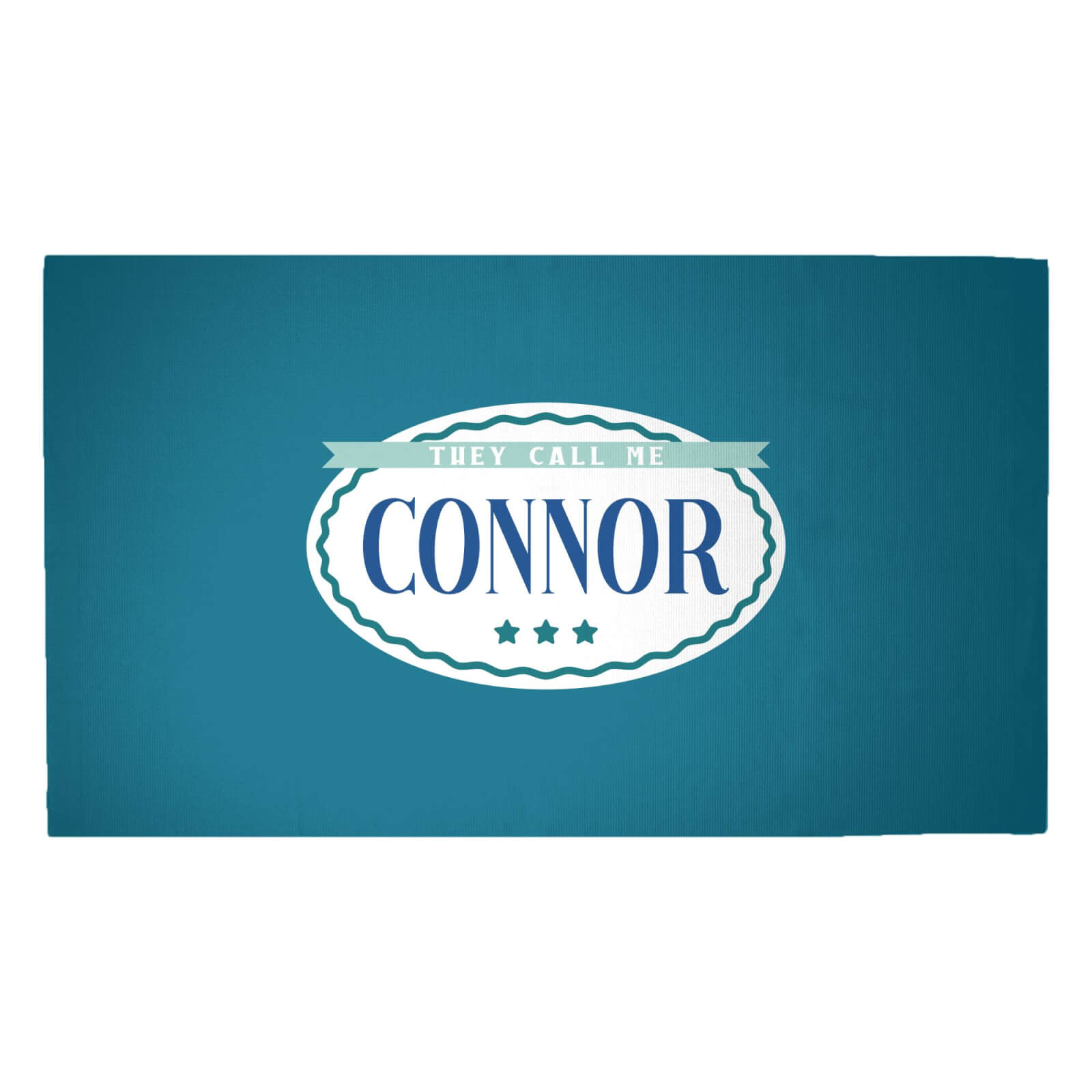 They Call Me Connor Woven Rug - Medium