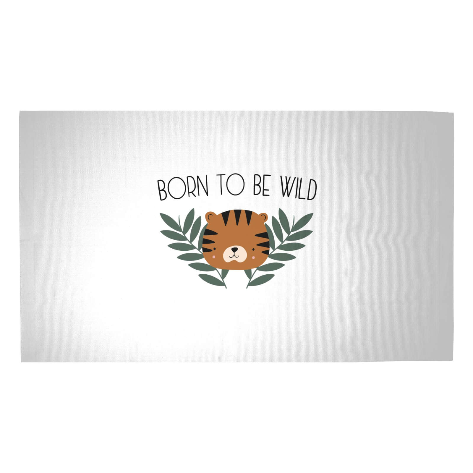 Born To Be Wild Woven Rug - Medium