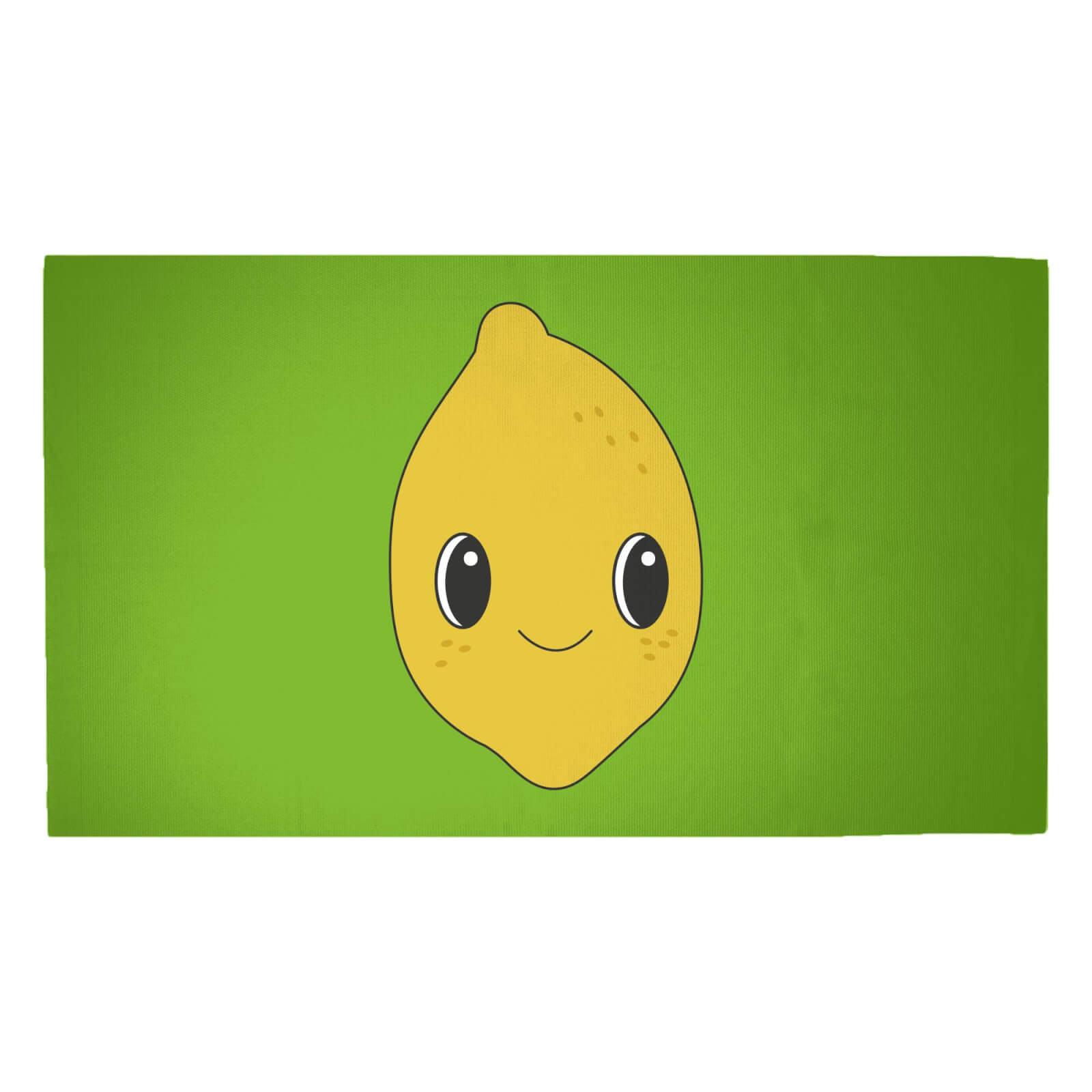 Cute Lemon Woven Rug - Medium