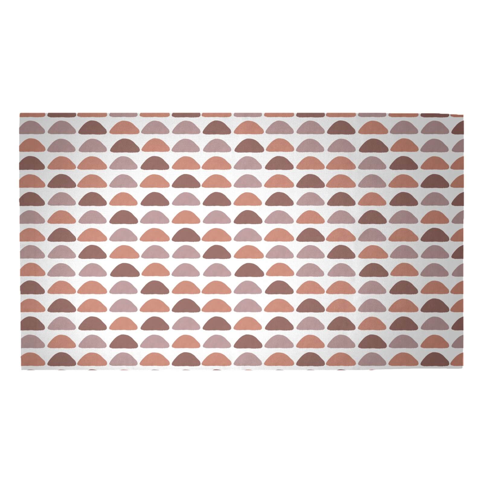 Semi Circles Woven Rug - Medium