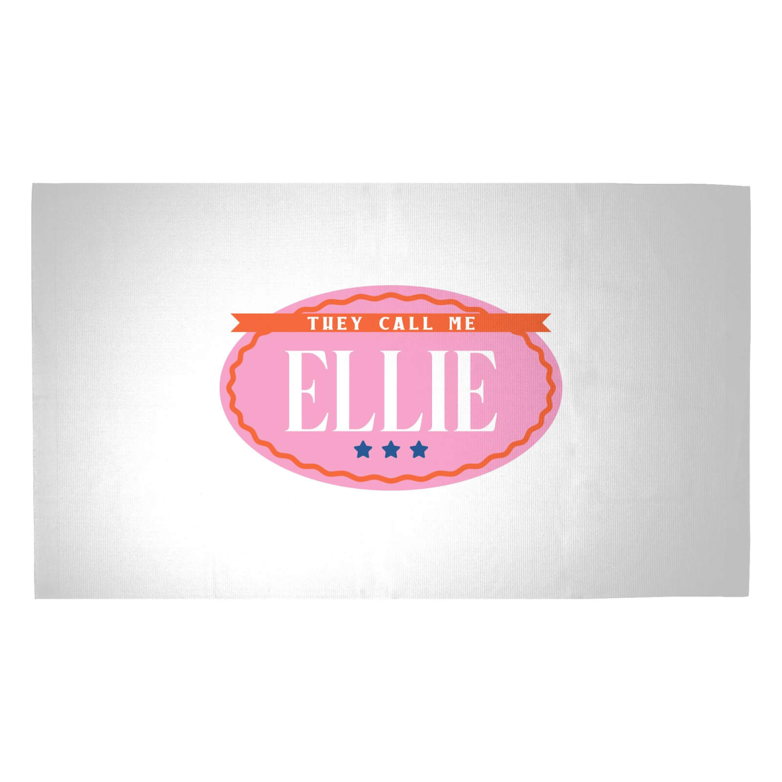 They Call Me Ellie Woven Rug - Medium