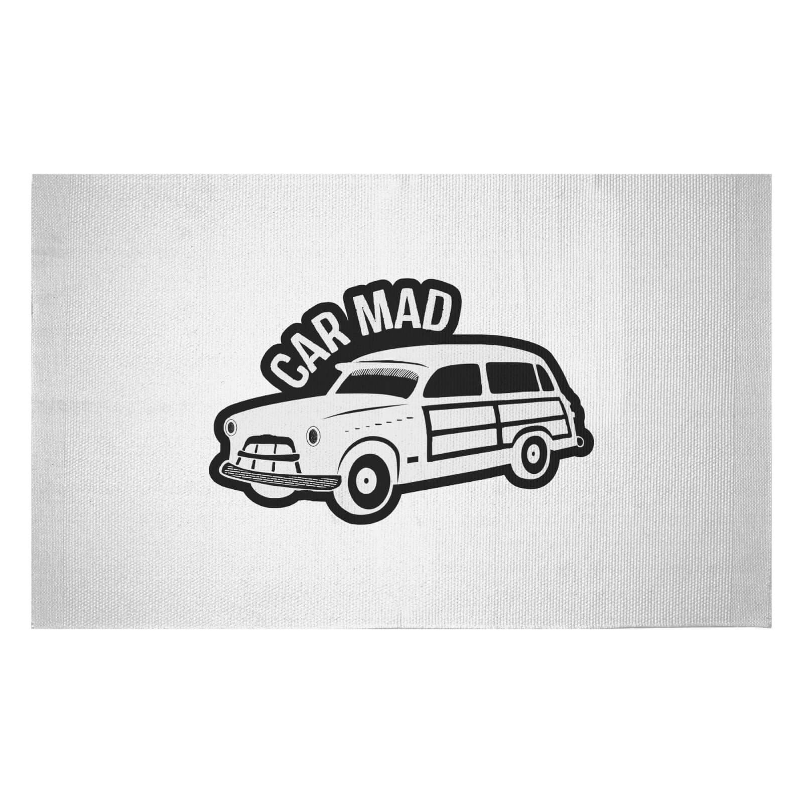 Car Mad Woven Rug - Small