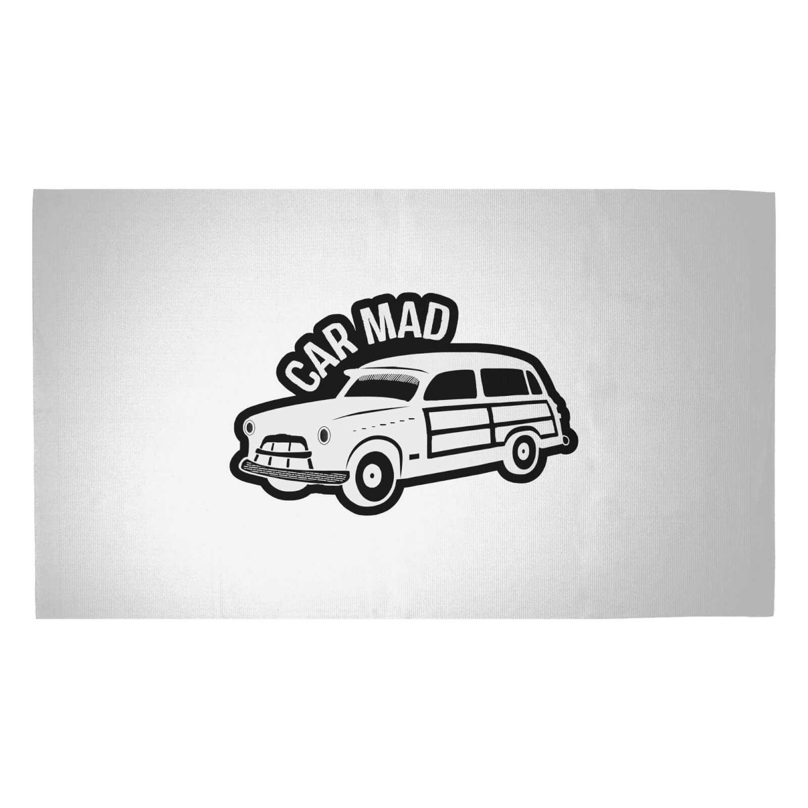 Car Mad Woven Rug - Medium