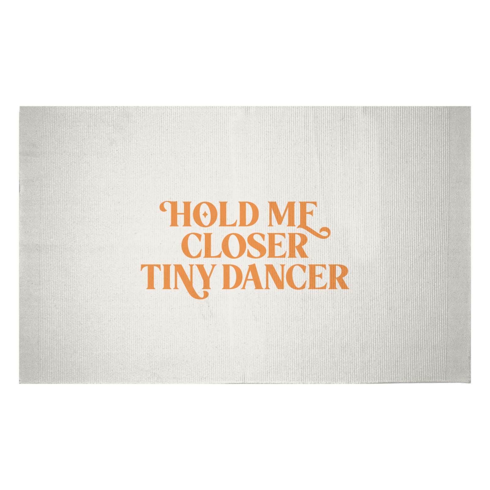 Hold Me Closer Tiny Dancer Woven Rug - Small