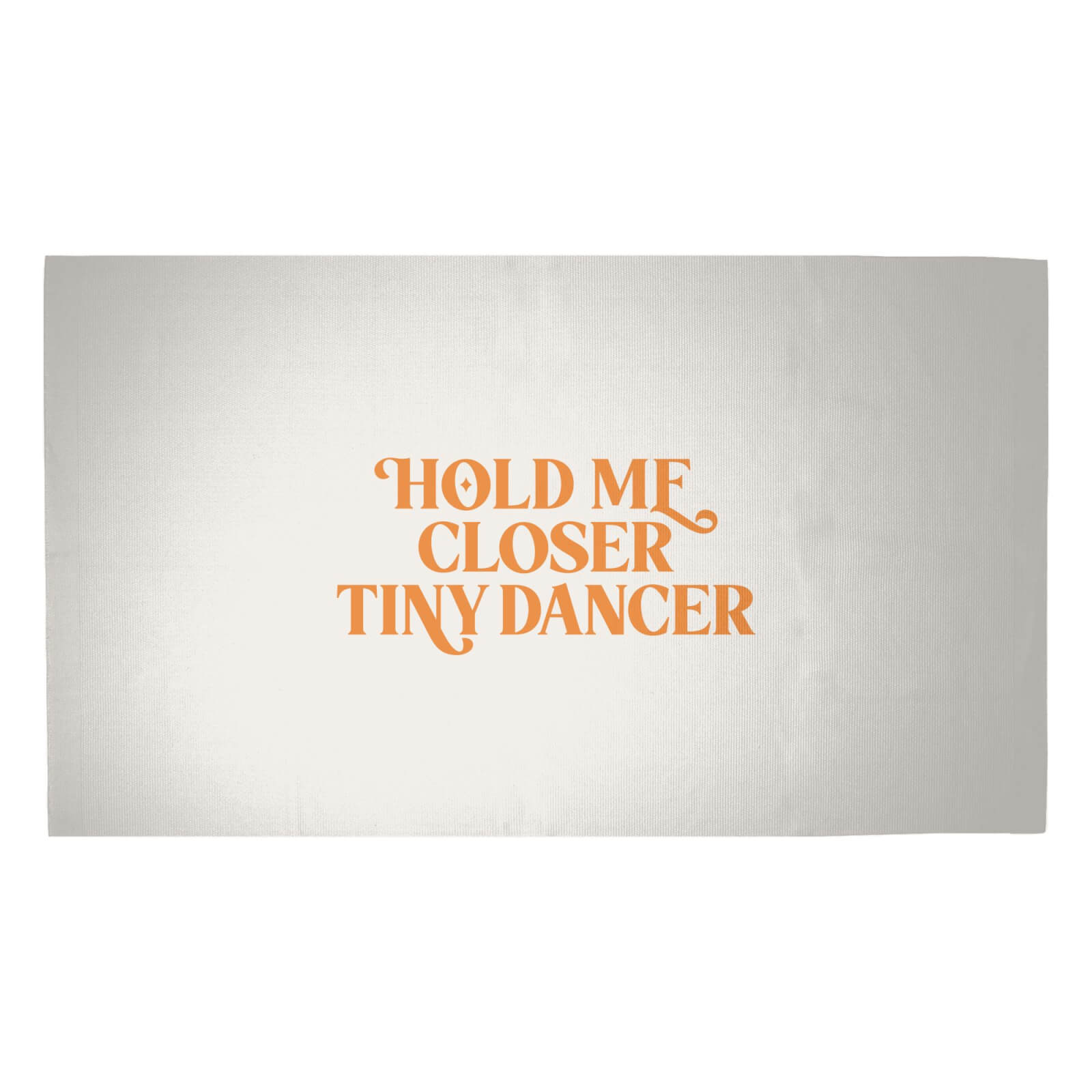 Hold Me Closer Tiny Dancer Woven Rug - Medium