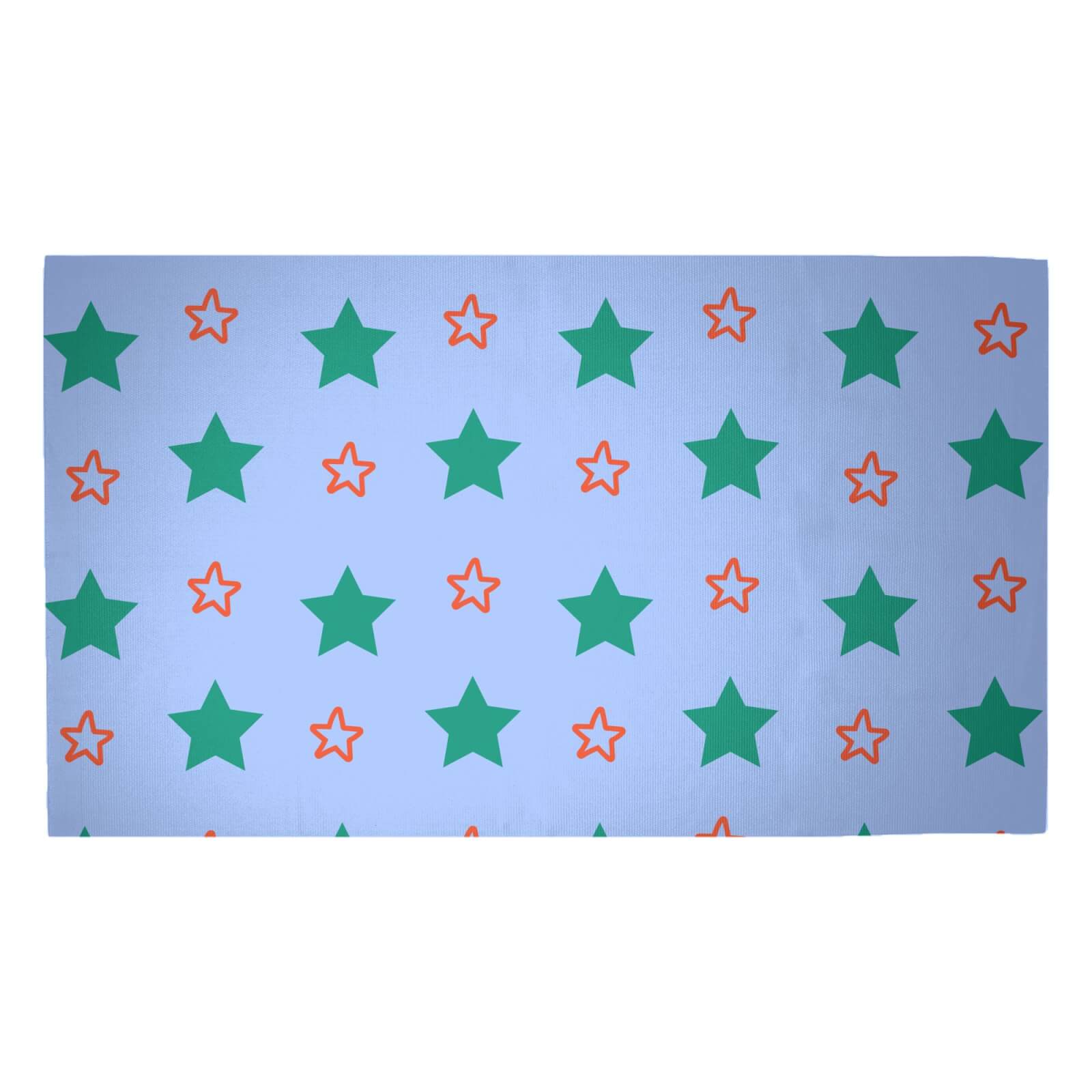 Mixed Stars Woven Rug - Medium