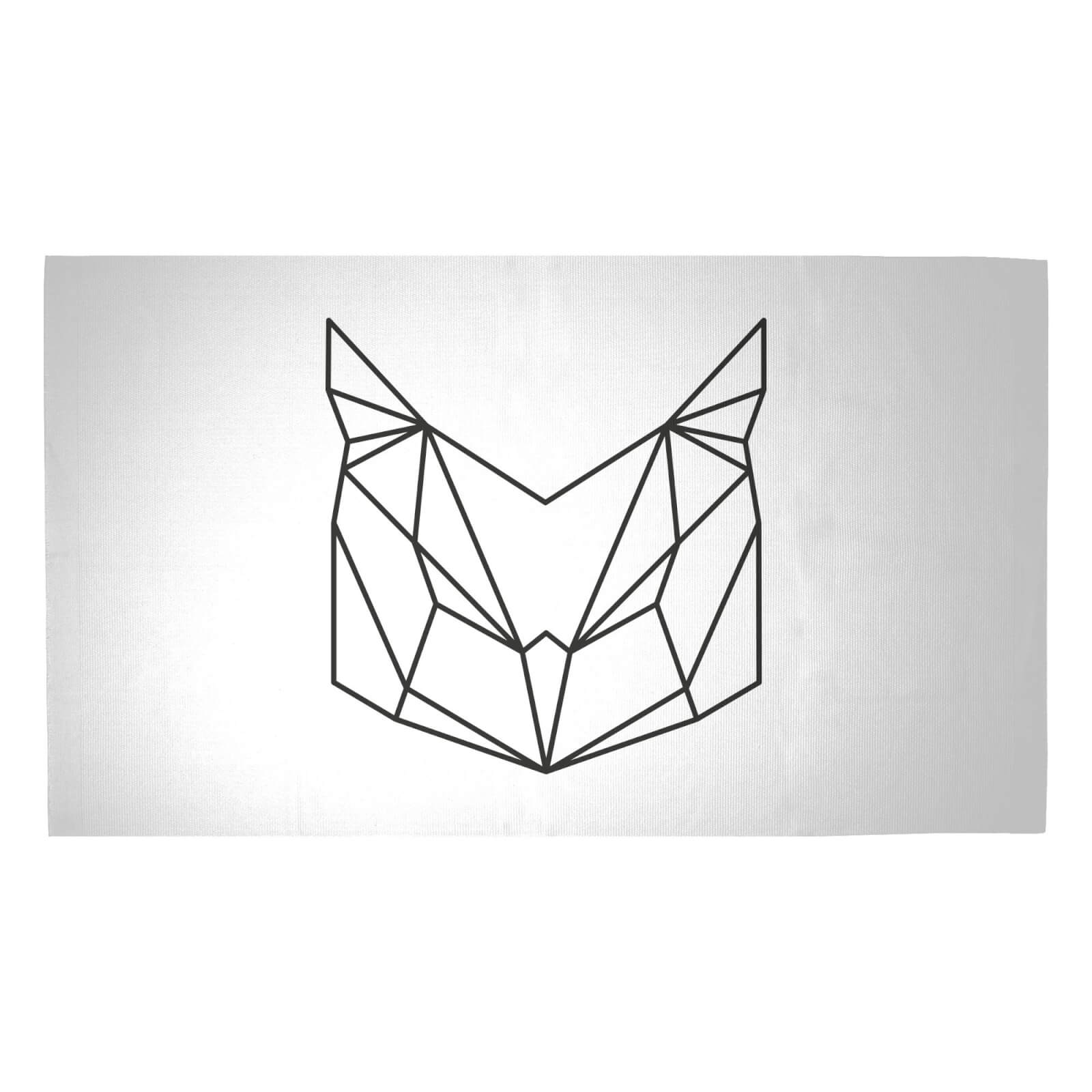 Geometric Owl Woven Rug - Medium