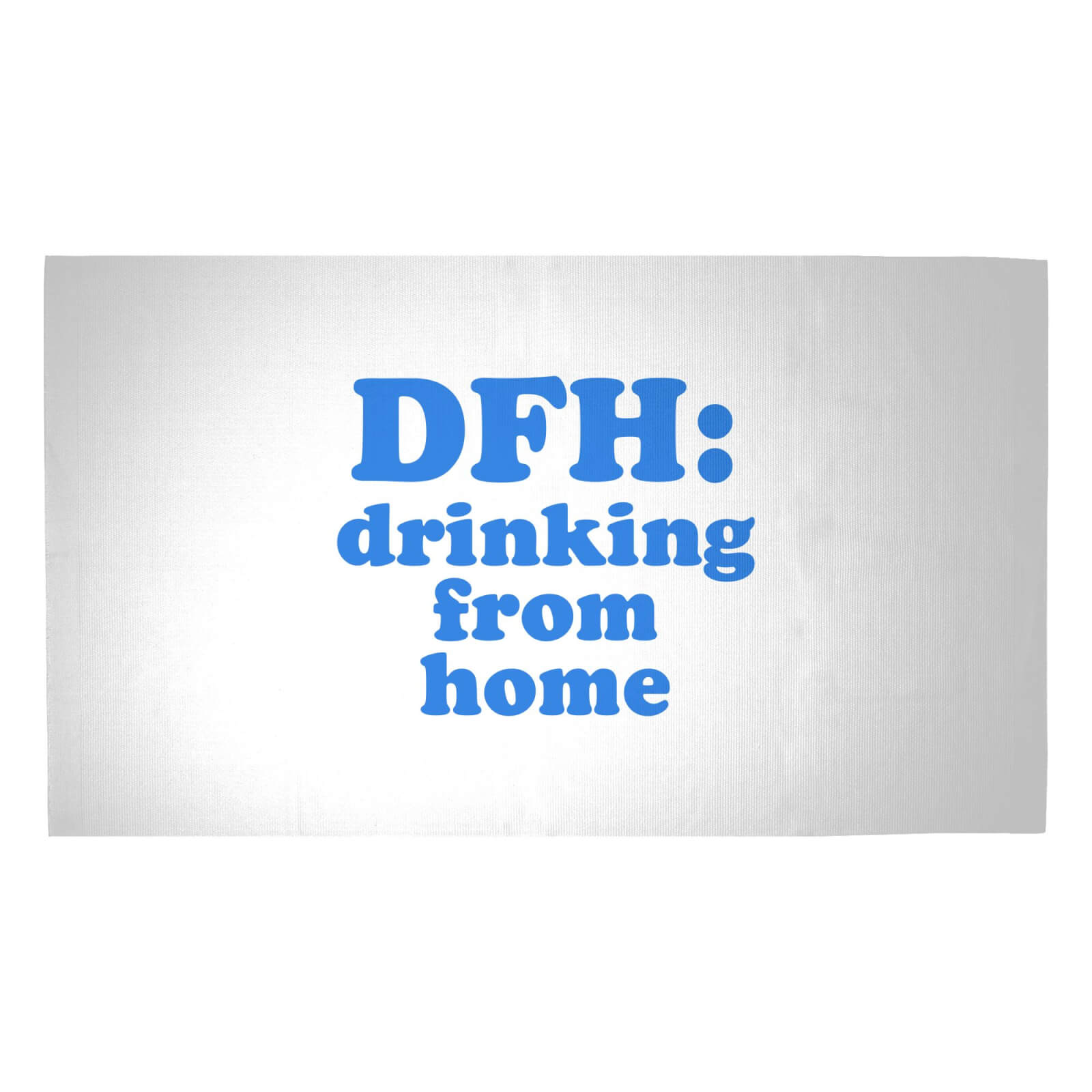 DFH: Drinking From Home Woven Rug - Medium