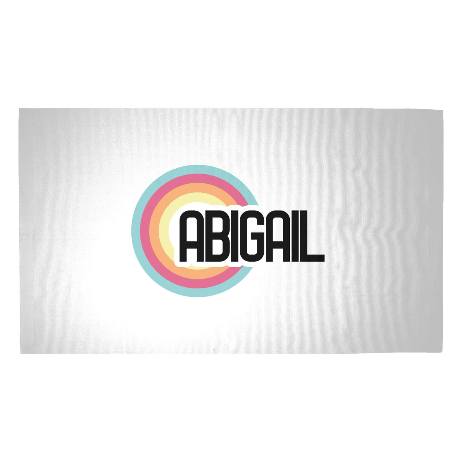 Abigail Rainbow Woven Rug - Medium