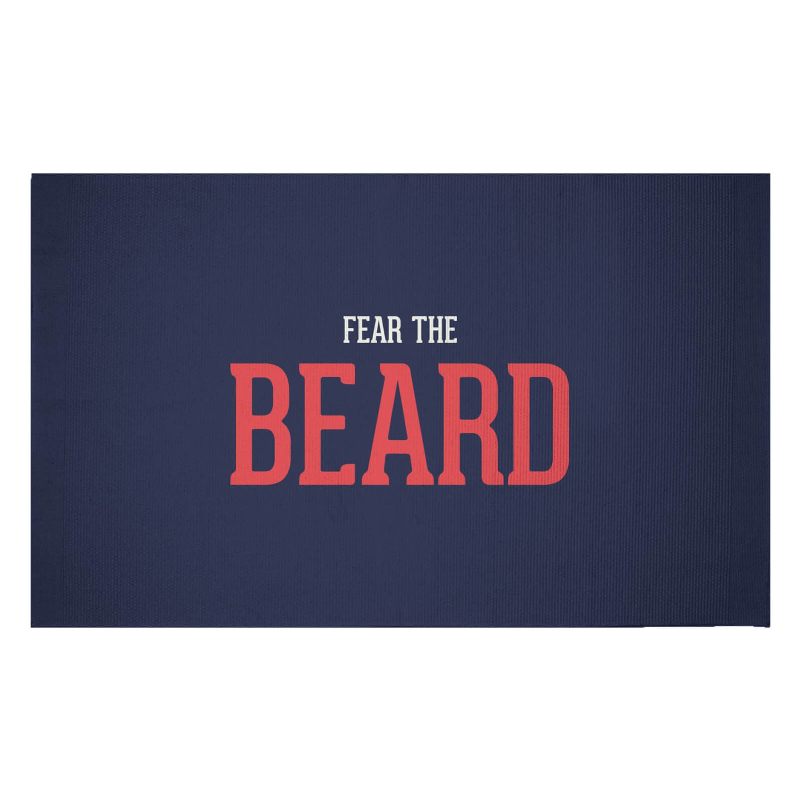 Fear The Beard Woven Rug - Small
