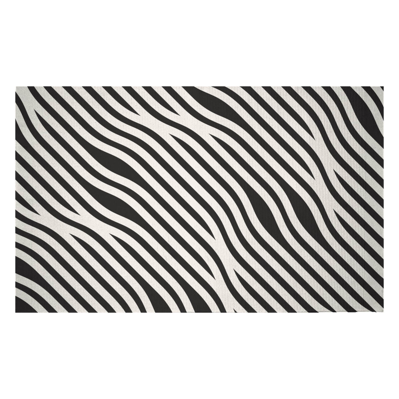 Weaved Lines Woven Rug - Small