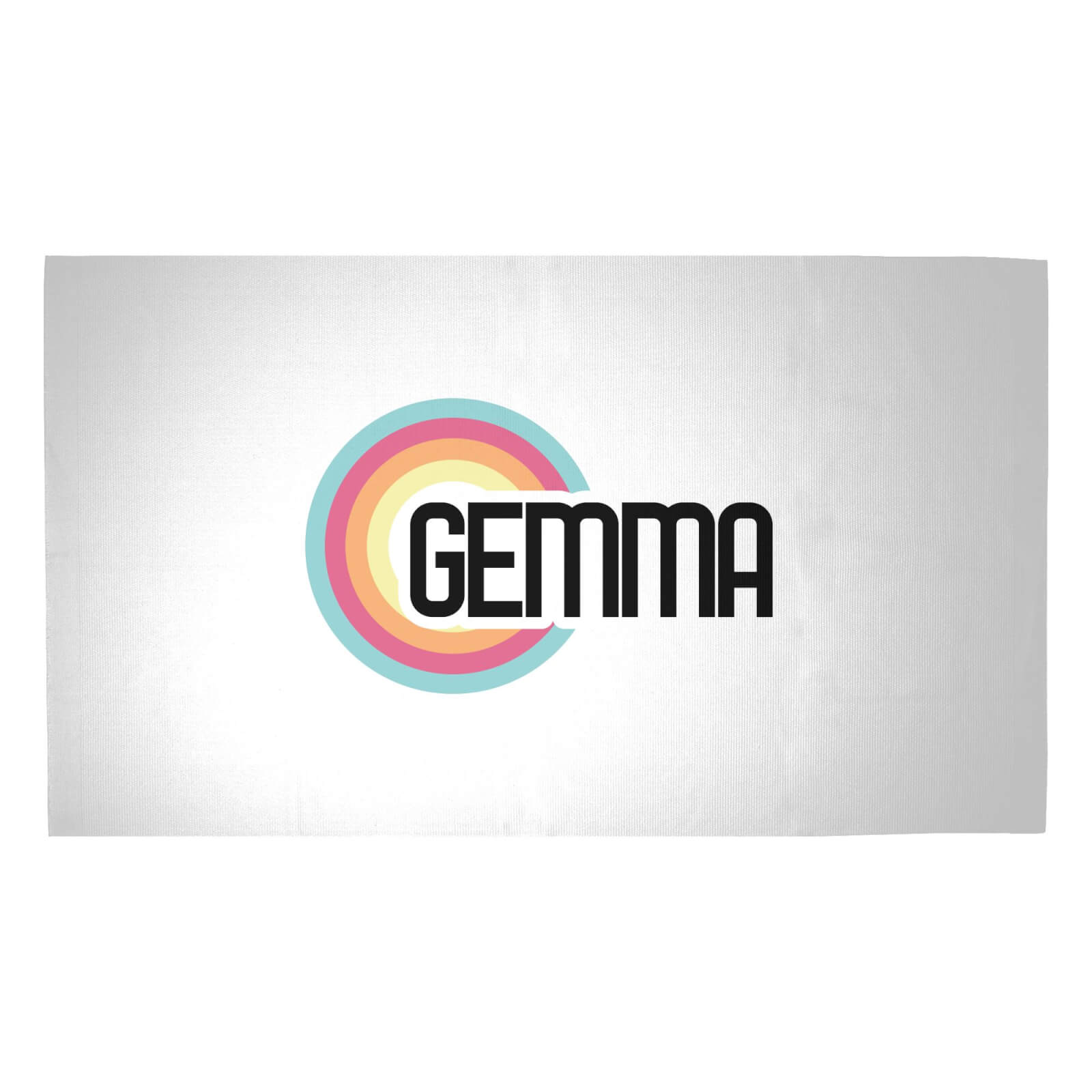 Gemma Rainbow Woven Rug - Medium