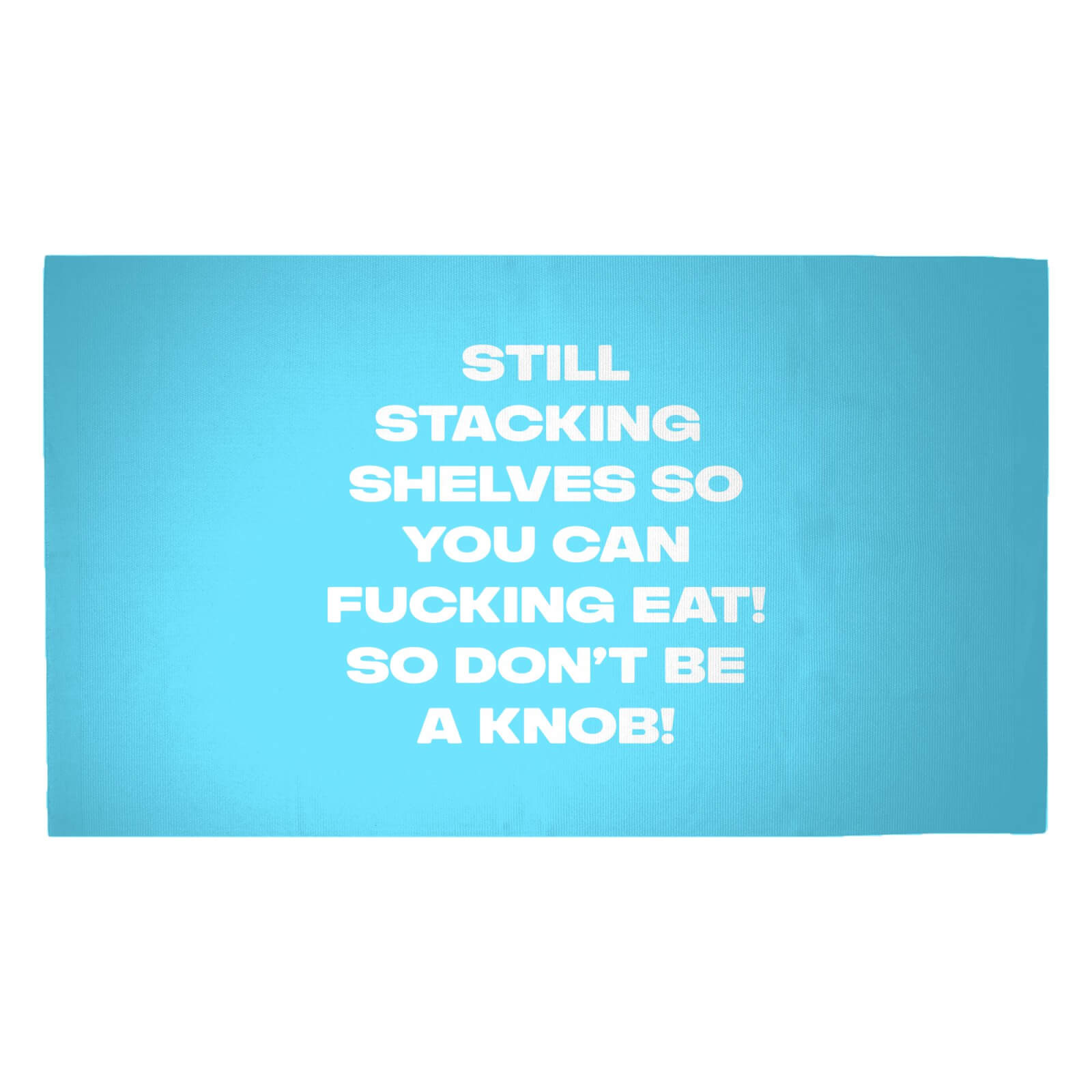 Still Stacking Shelves Woven Rug - Medium
