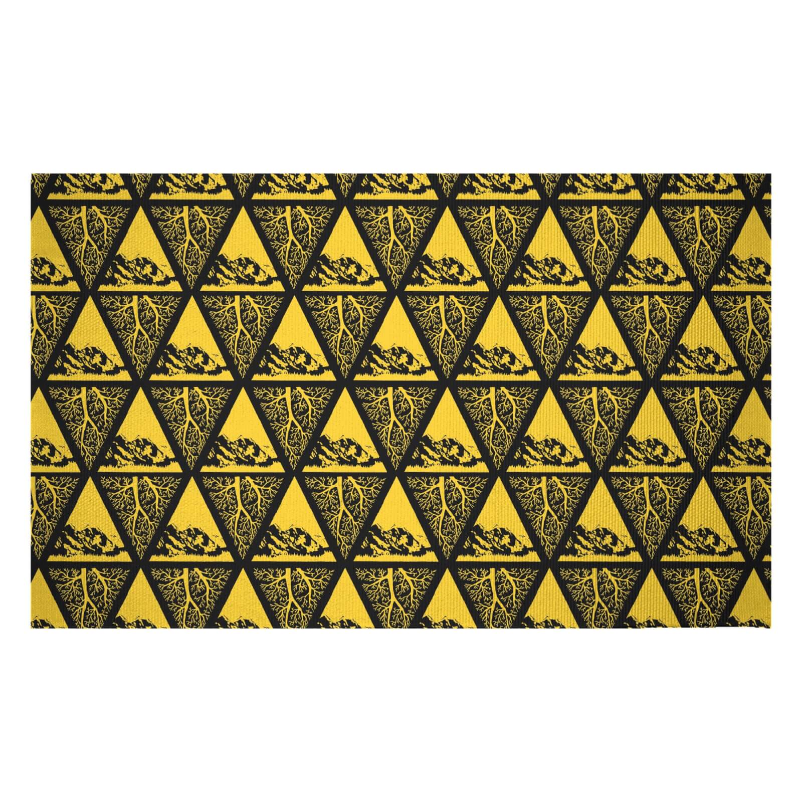 Golden Forests Woven Rug - Small