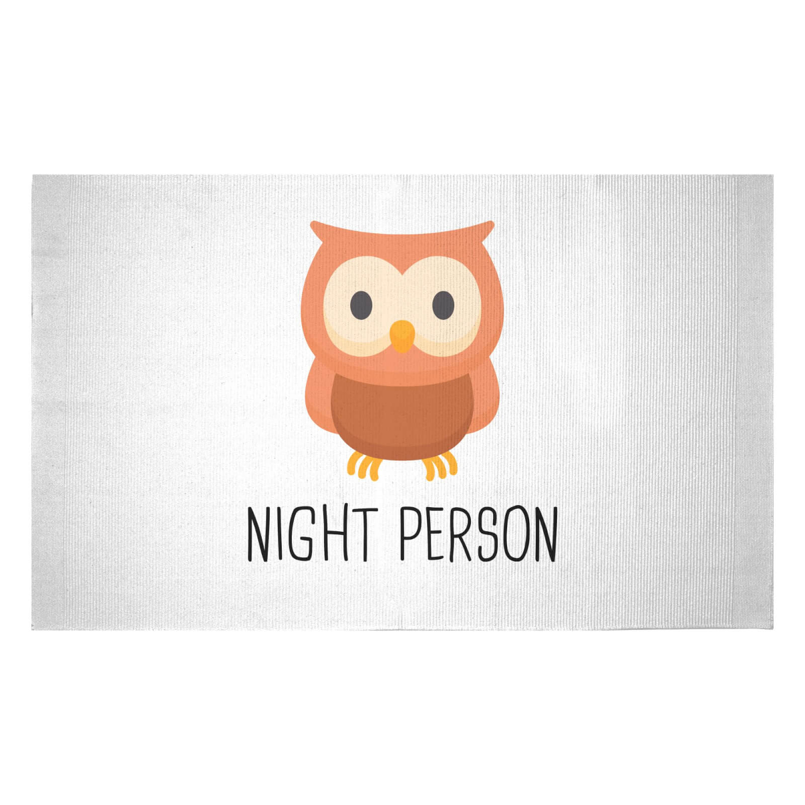 Night Person Woven Rug - Small