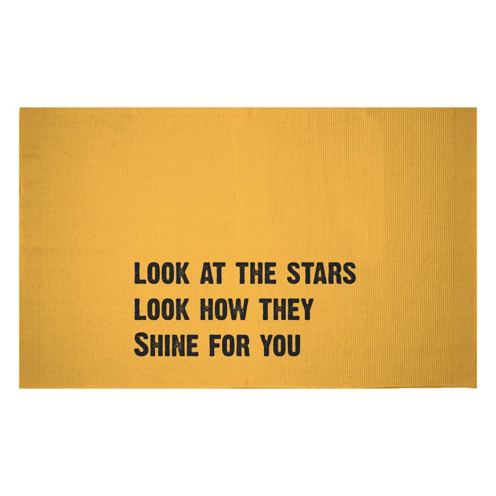 Look At The Stars Woven Rug - Small
