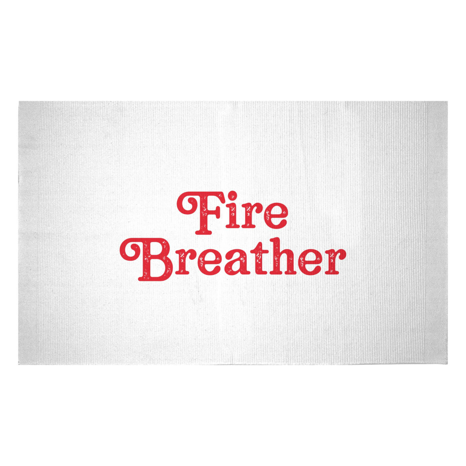 Fire Breather Woven Rug - Small