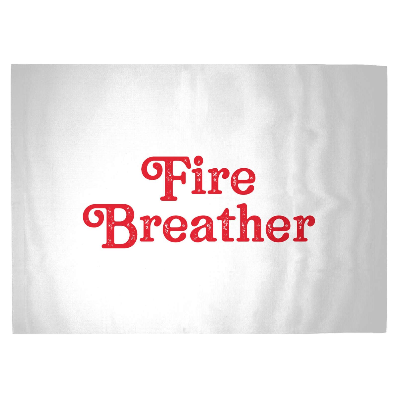 Fire Breather Woven Rug - Large