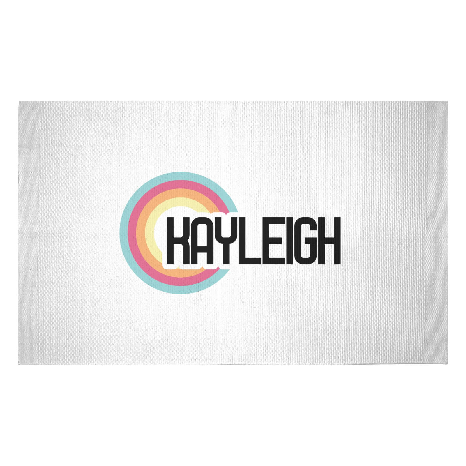 Kayleigh Rainbow Woven Rug - Small