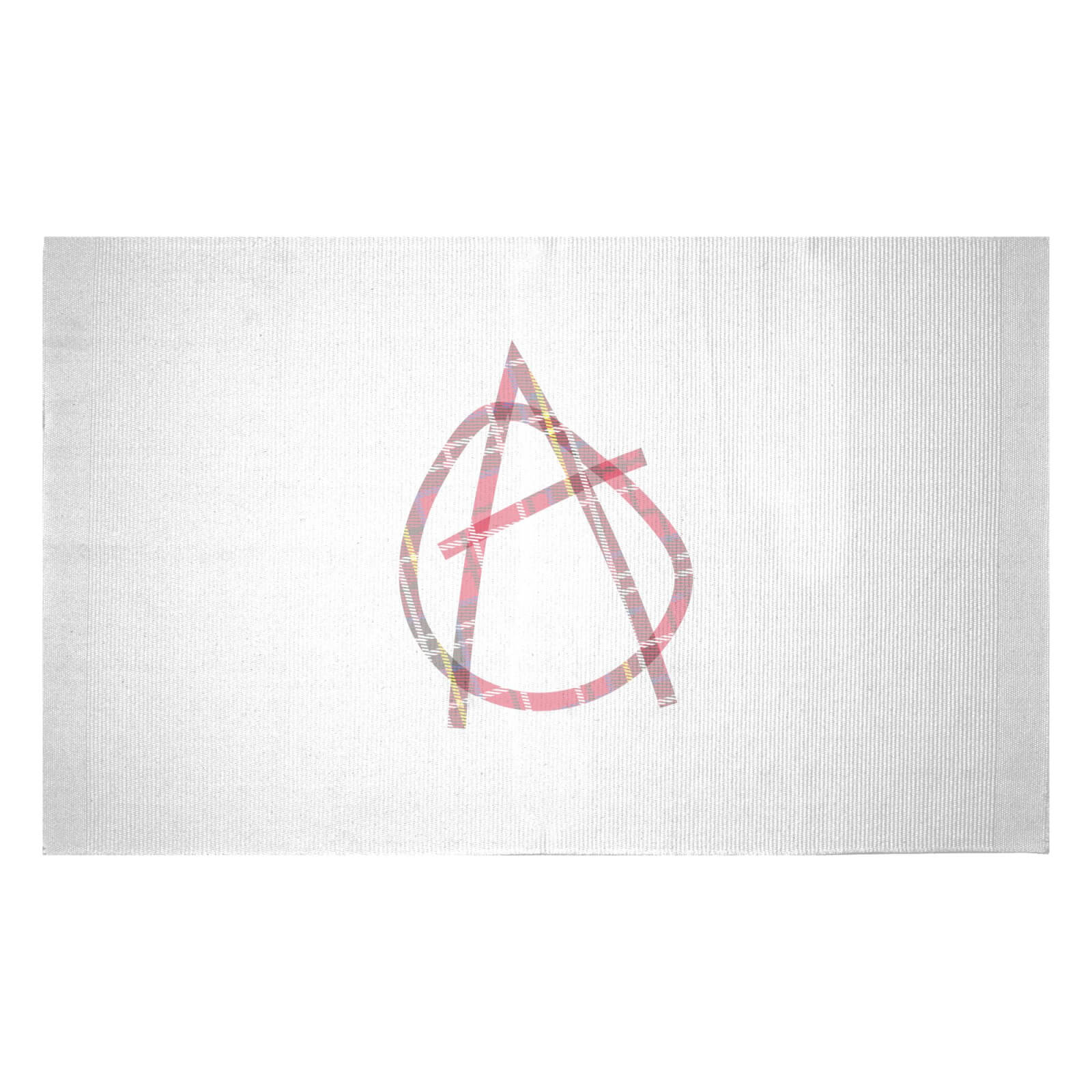 Punk Sign Woven Rug - Small
