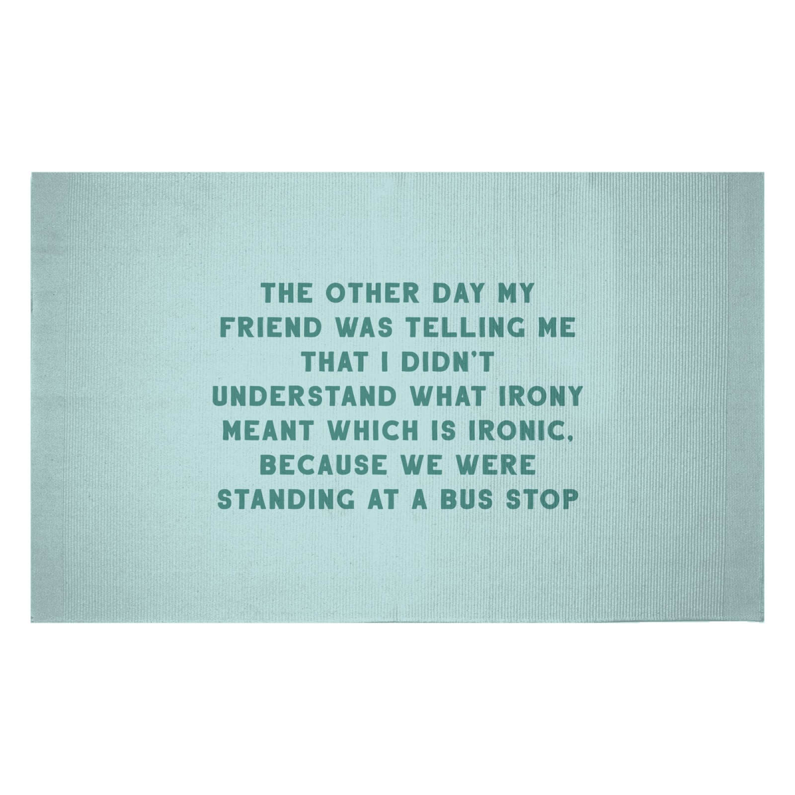 Irony Woven Rug - Small