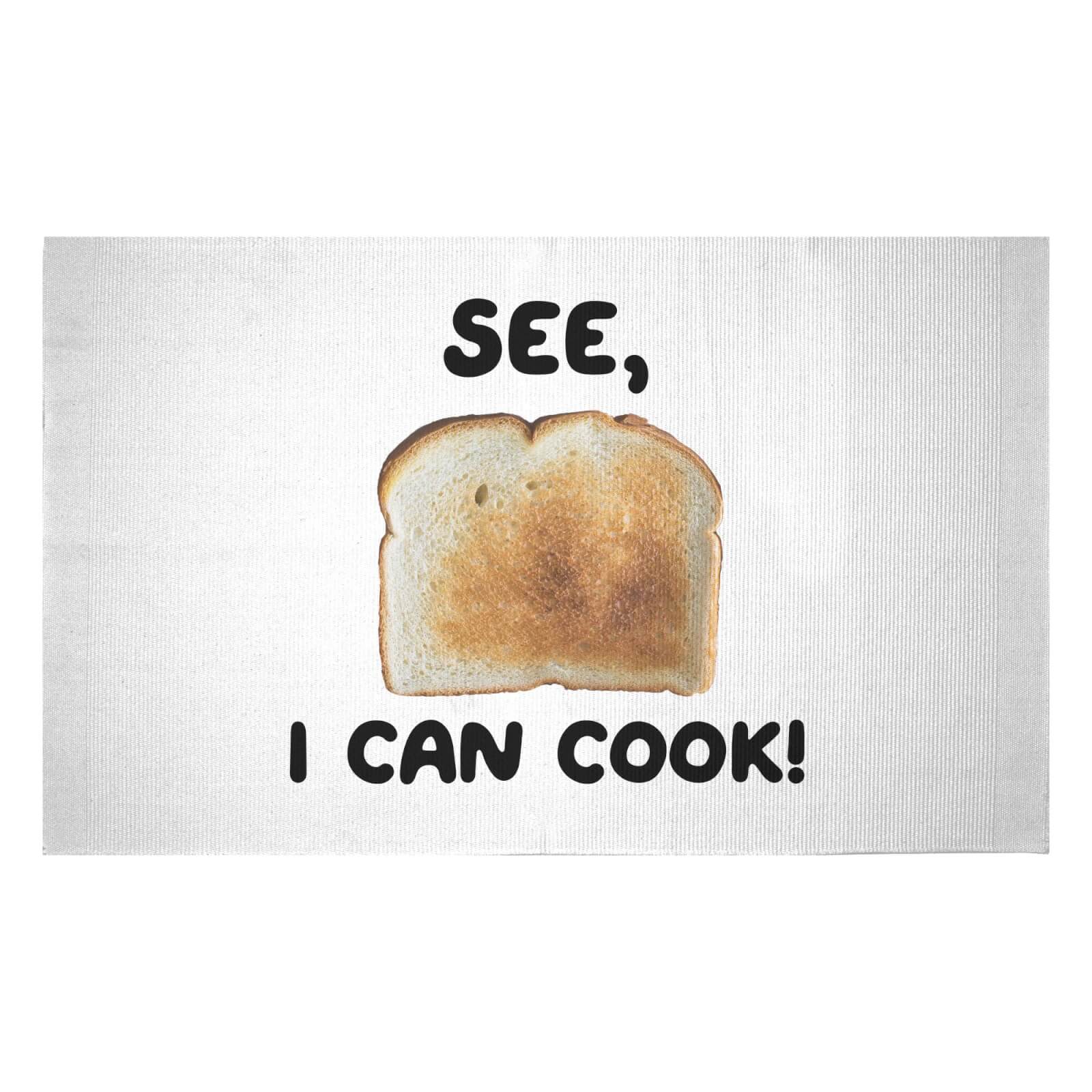 See, I Can Cook! Woven Rug - Small