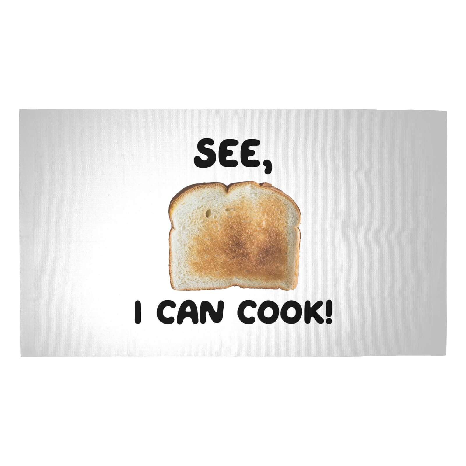 See, I Can Cook! Woven Rug - Medium
