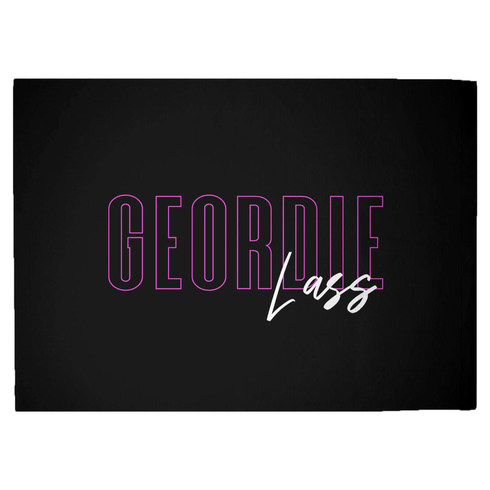 Geordie Lass Woven Rug - Large