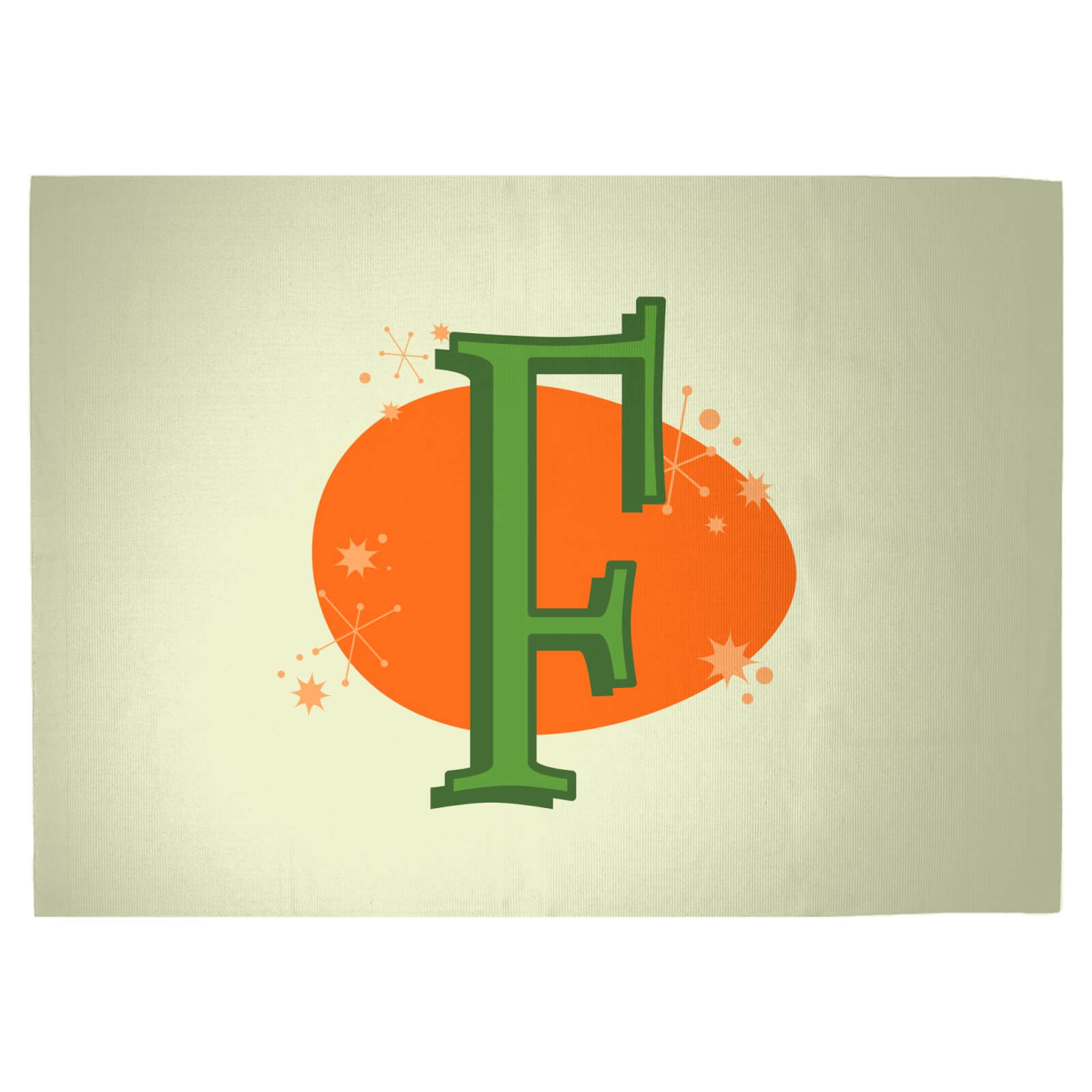 Winter F Woven Rug - Large