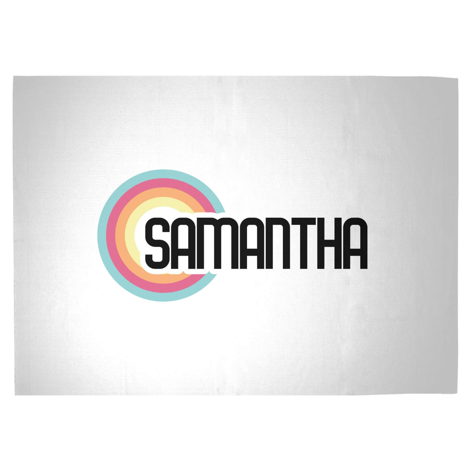 Samantha Rainbow Woven Rug - Large