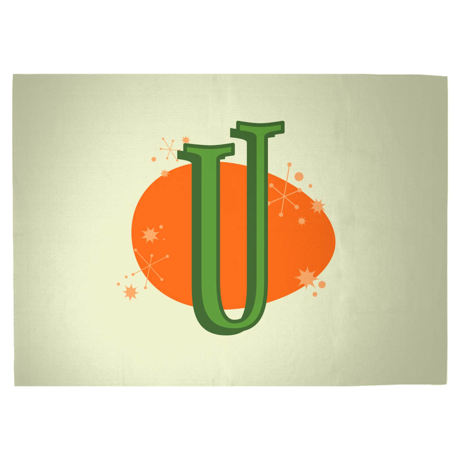 Winter U Woven Rug - Large