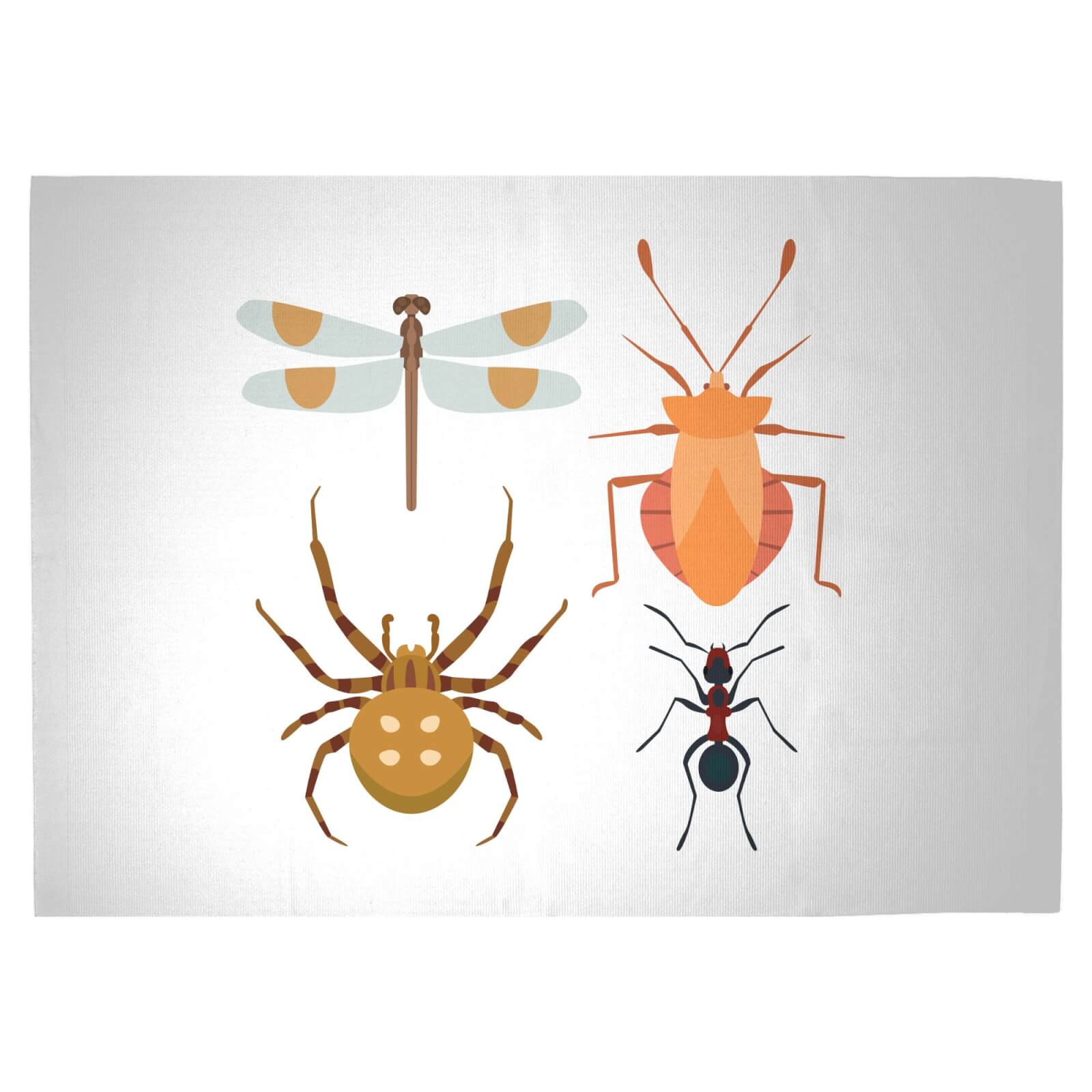 Insects Woven Rug - Large