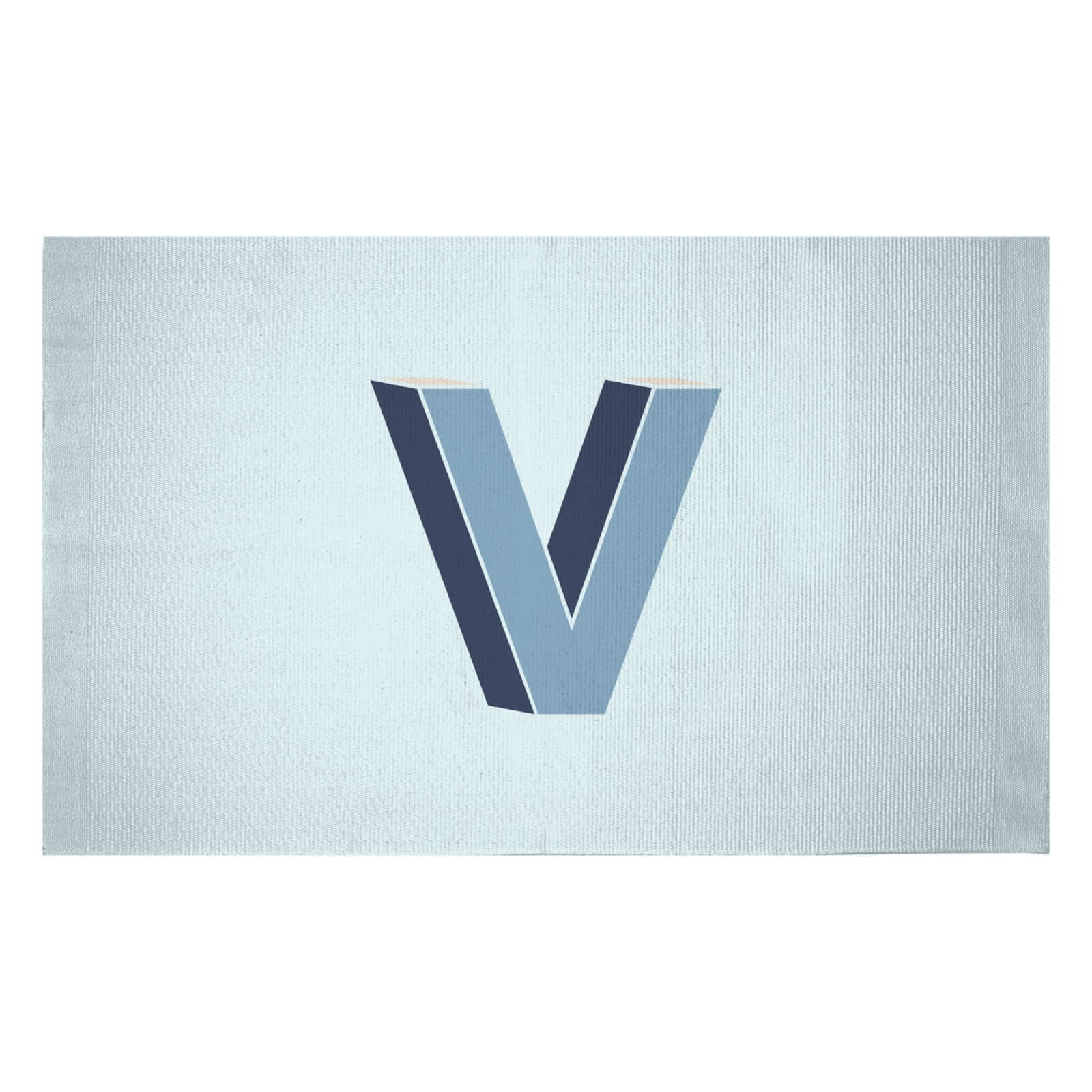 V Woven Rug - Small