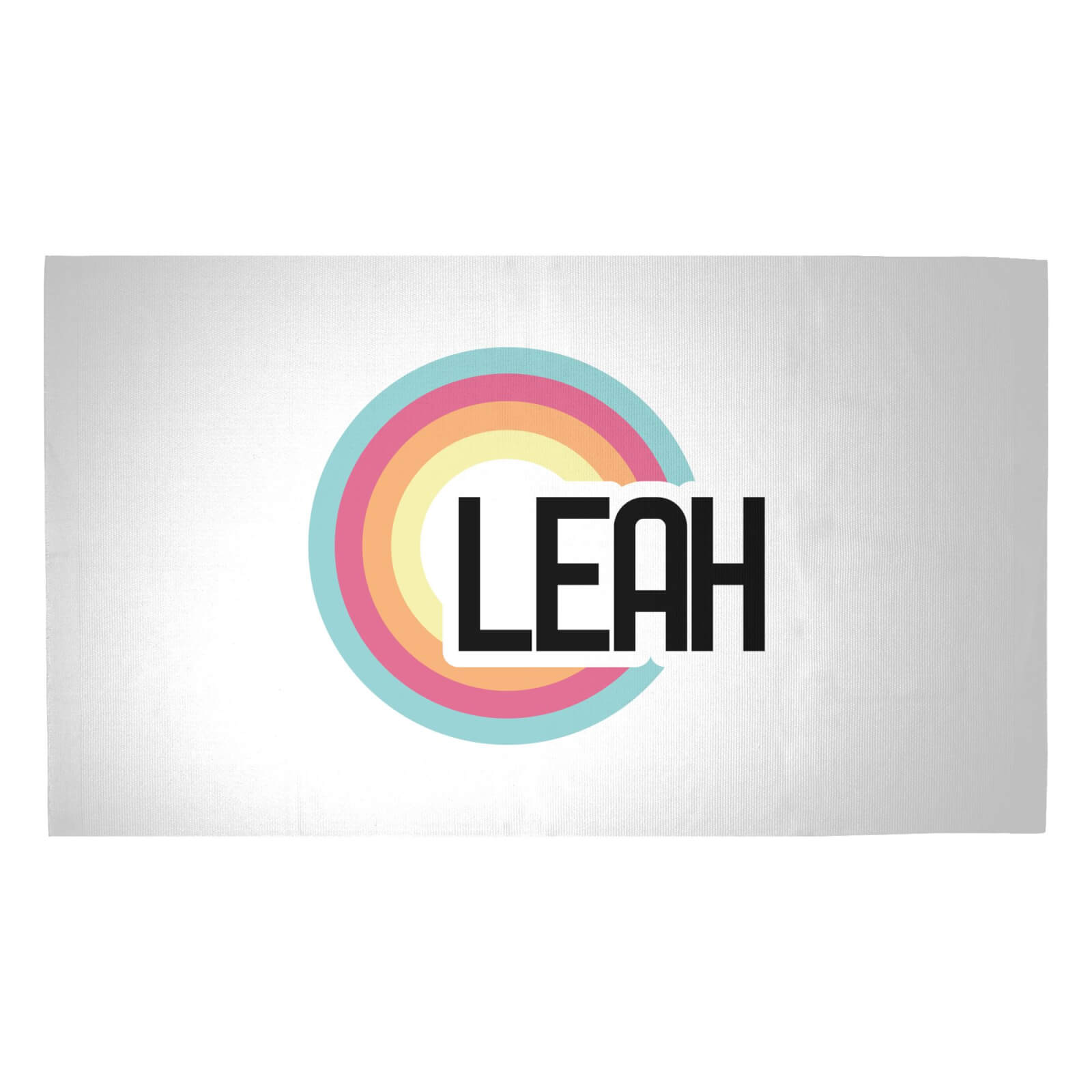 Leah Rainbow Woven Rug - Medium
