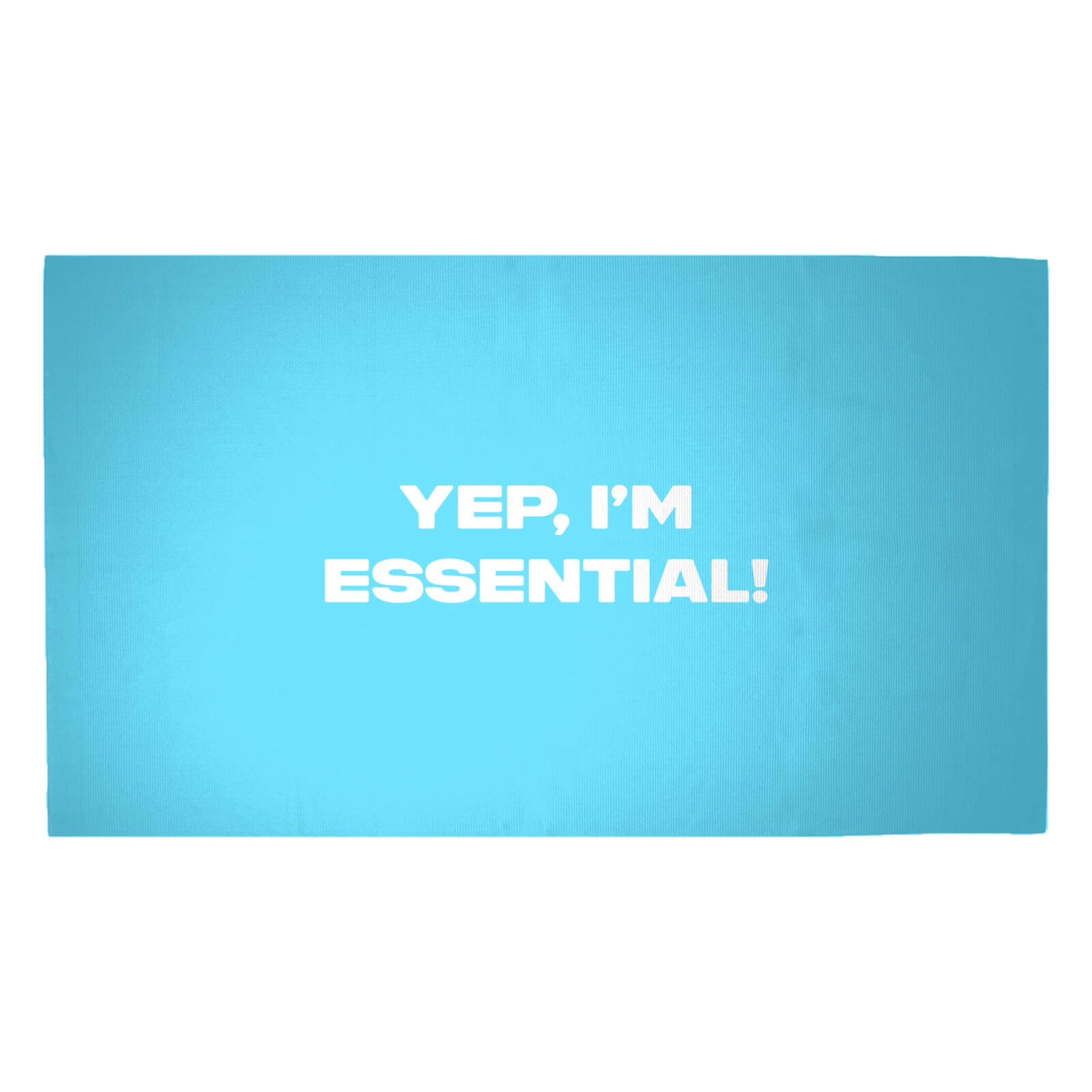 Yep, I'm Essential! Woven Rug - Medium
