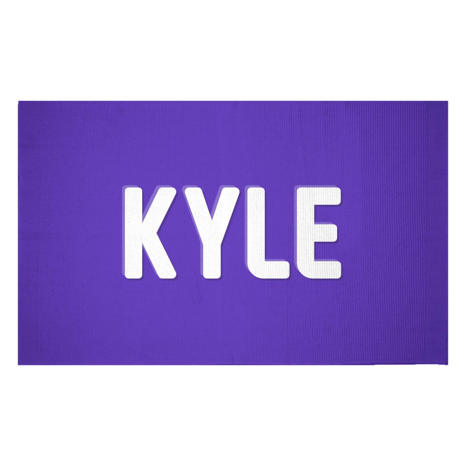 Embossed Kyle Woven Rug - Small