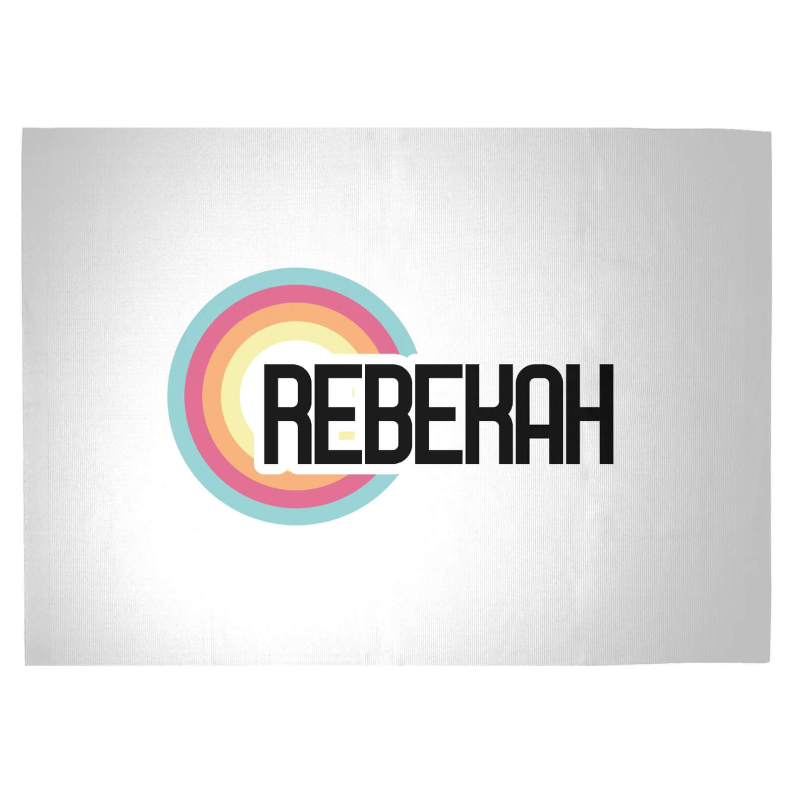 Rebekah Rainbow Woven Rug - Large